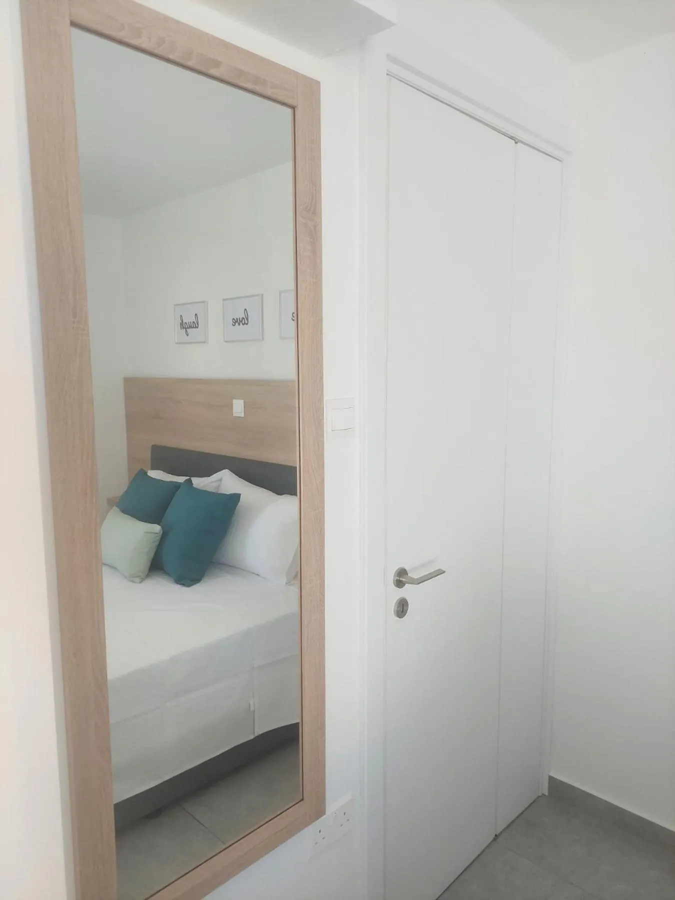 Bed in Green Bay Suites