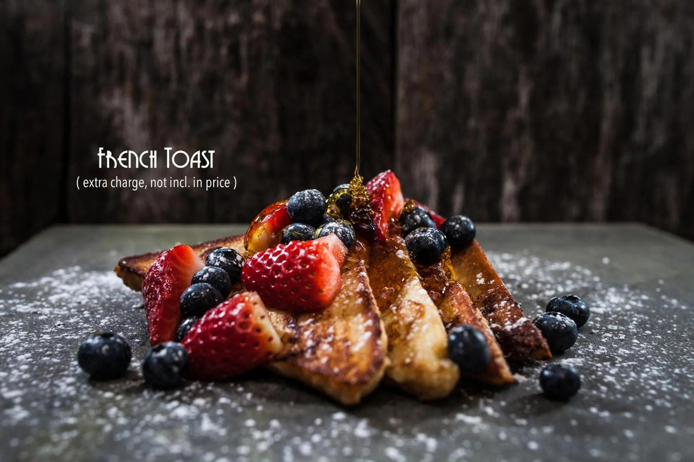 Food close-up in Antique House B&B