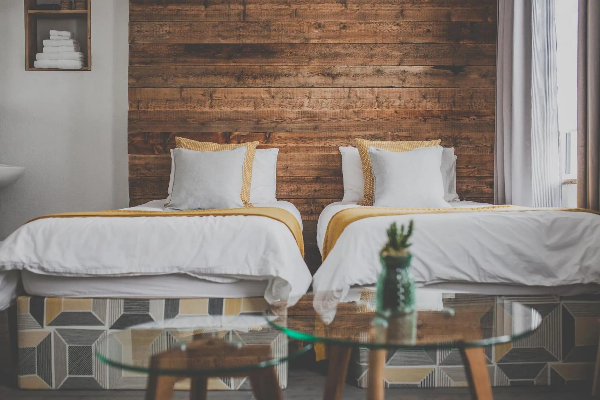 Bed in Antique House B&B