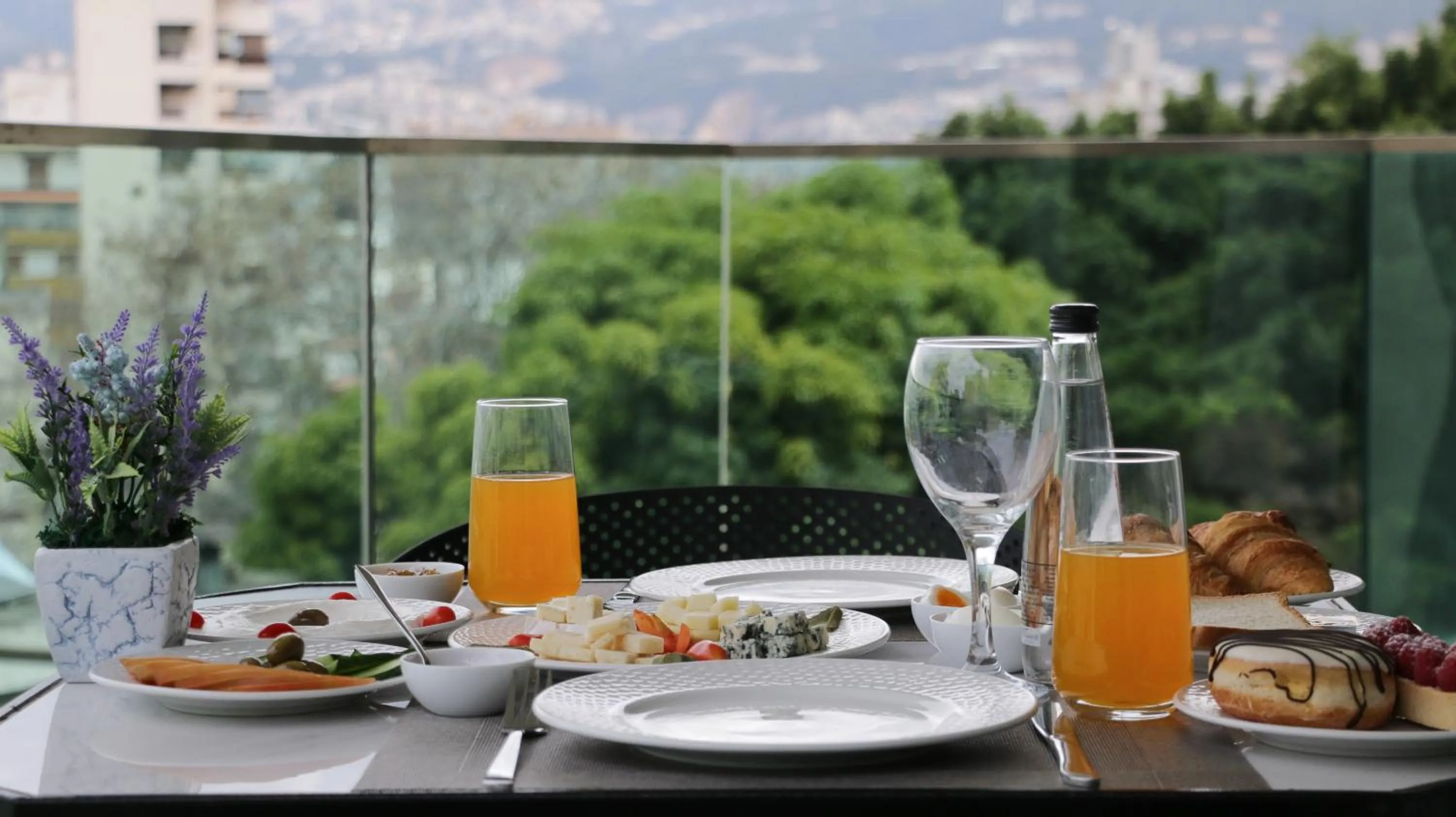 Breakfast in Tilia Hotel Beirut