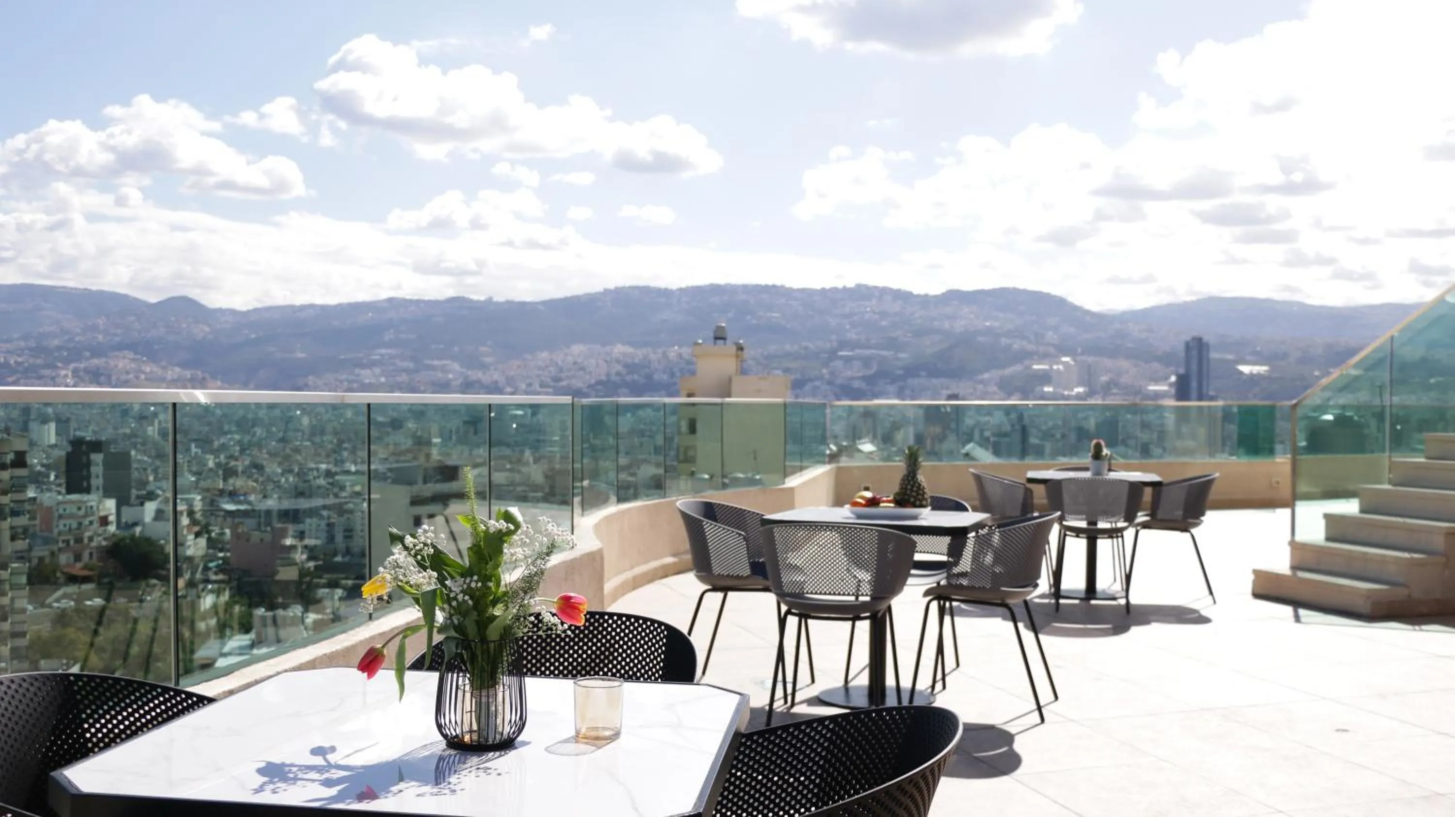 Swimming pool in Tilia Hotel Beirut