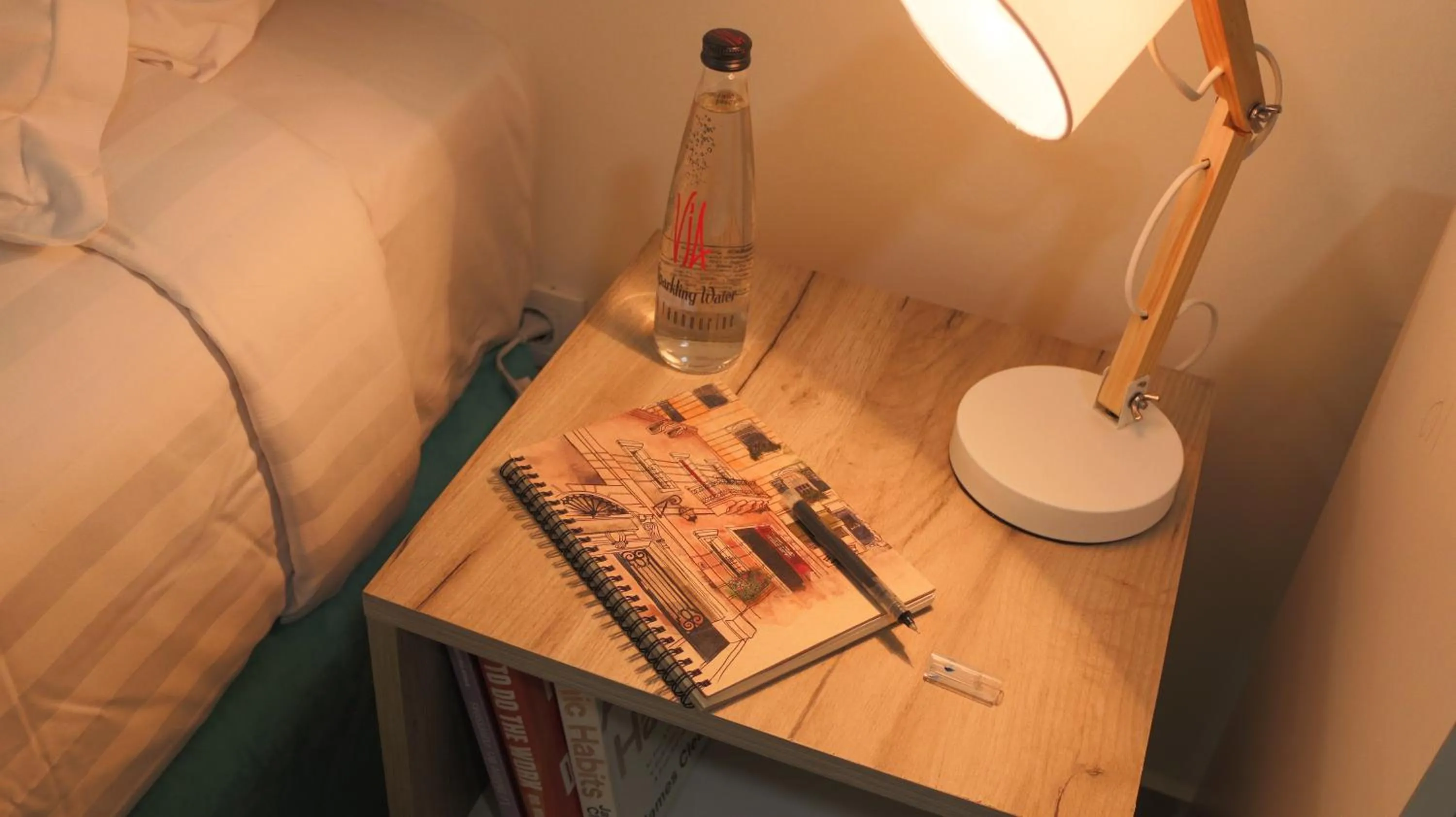 Bed in Tilia Hotel Beirut