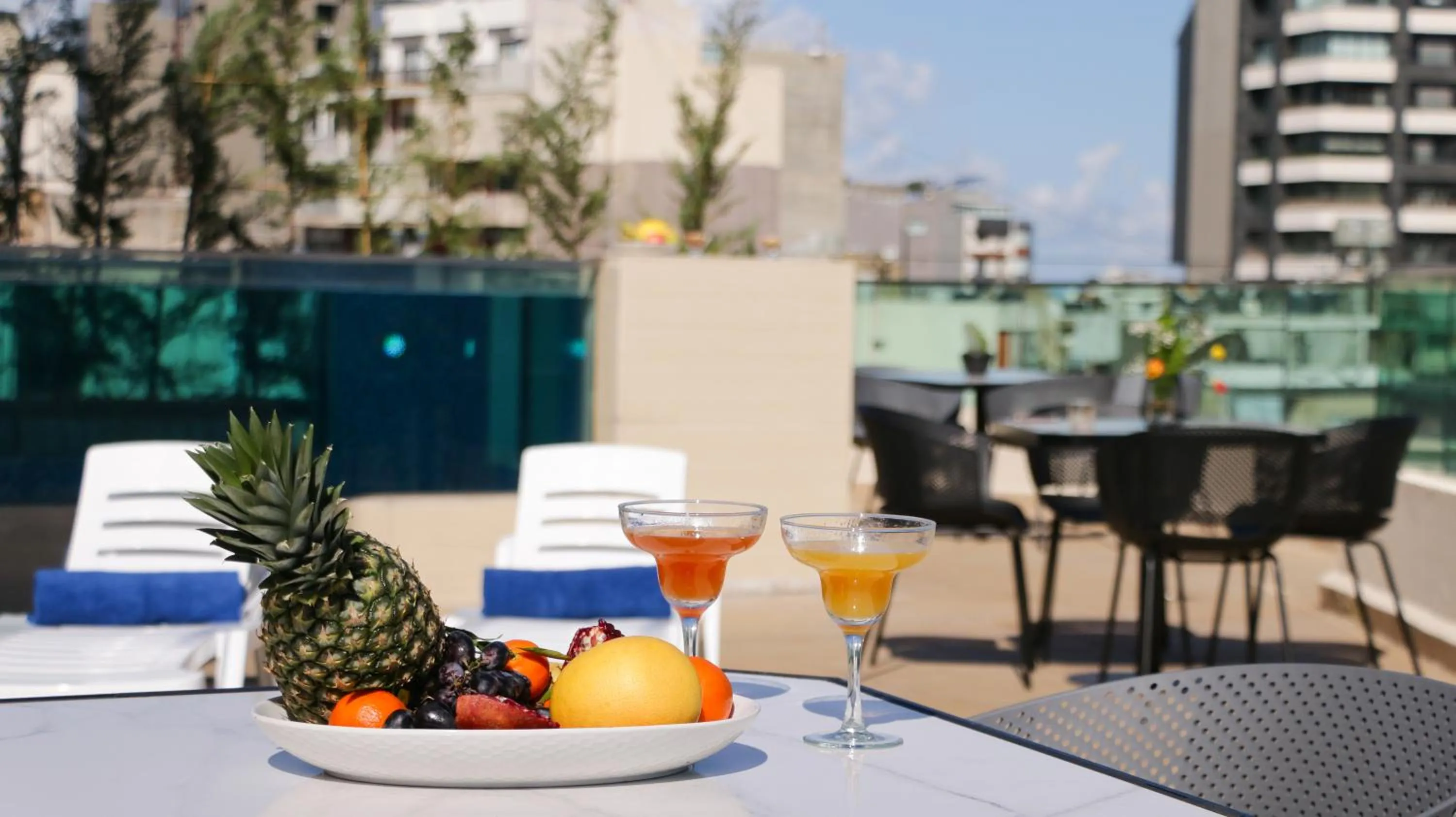 Swimming pool in Tilia Hotel Beirut