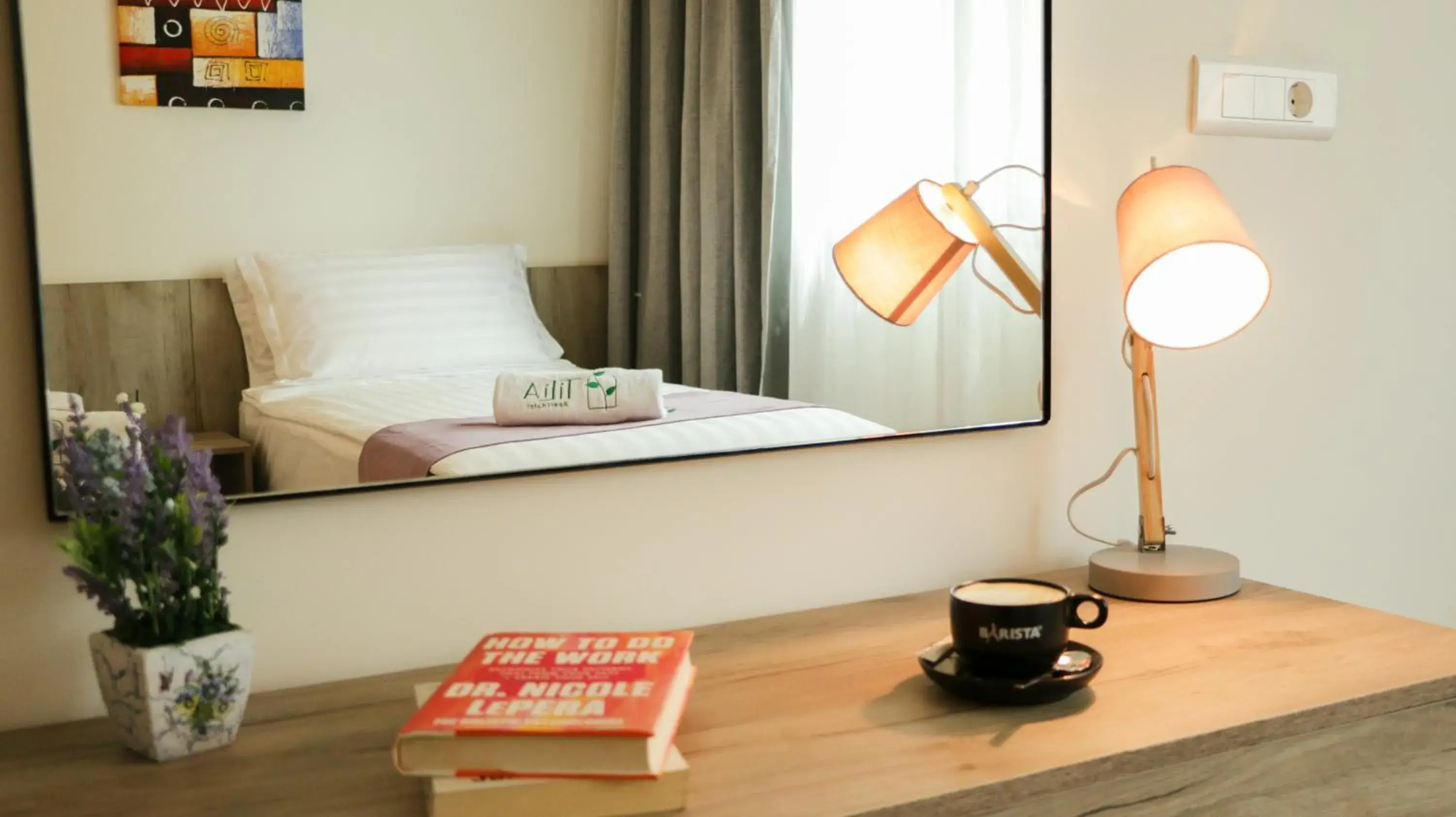 Bed in Tilia Hotel Beirut Bed in Tilia Hotel Beirut