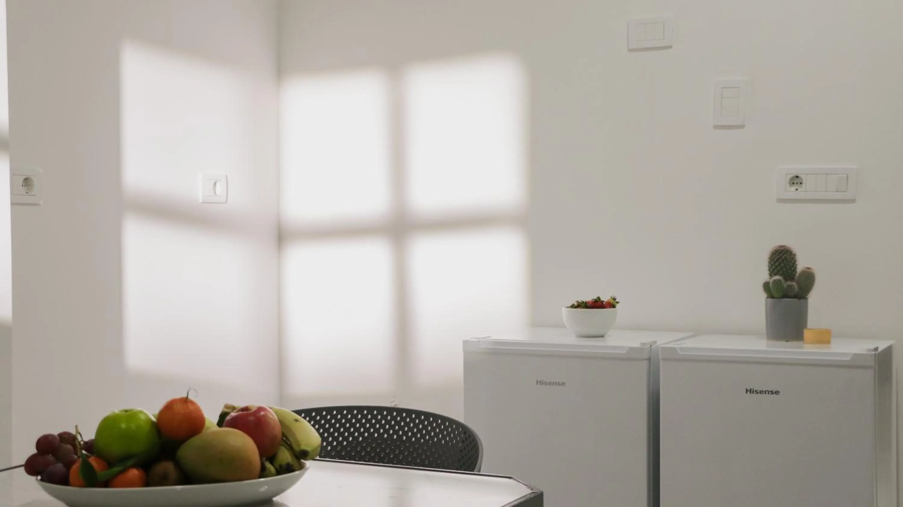 Kitchen or kitchenette in Tilia Hotel Beirut