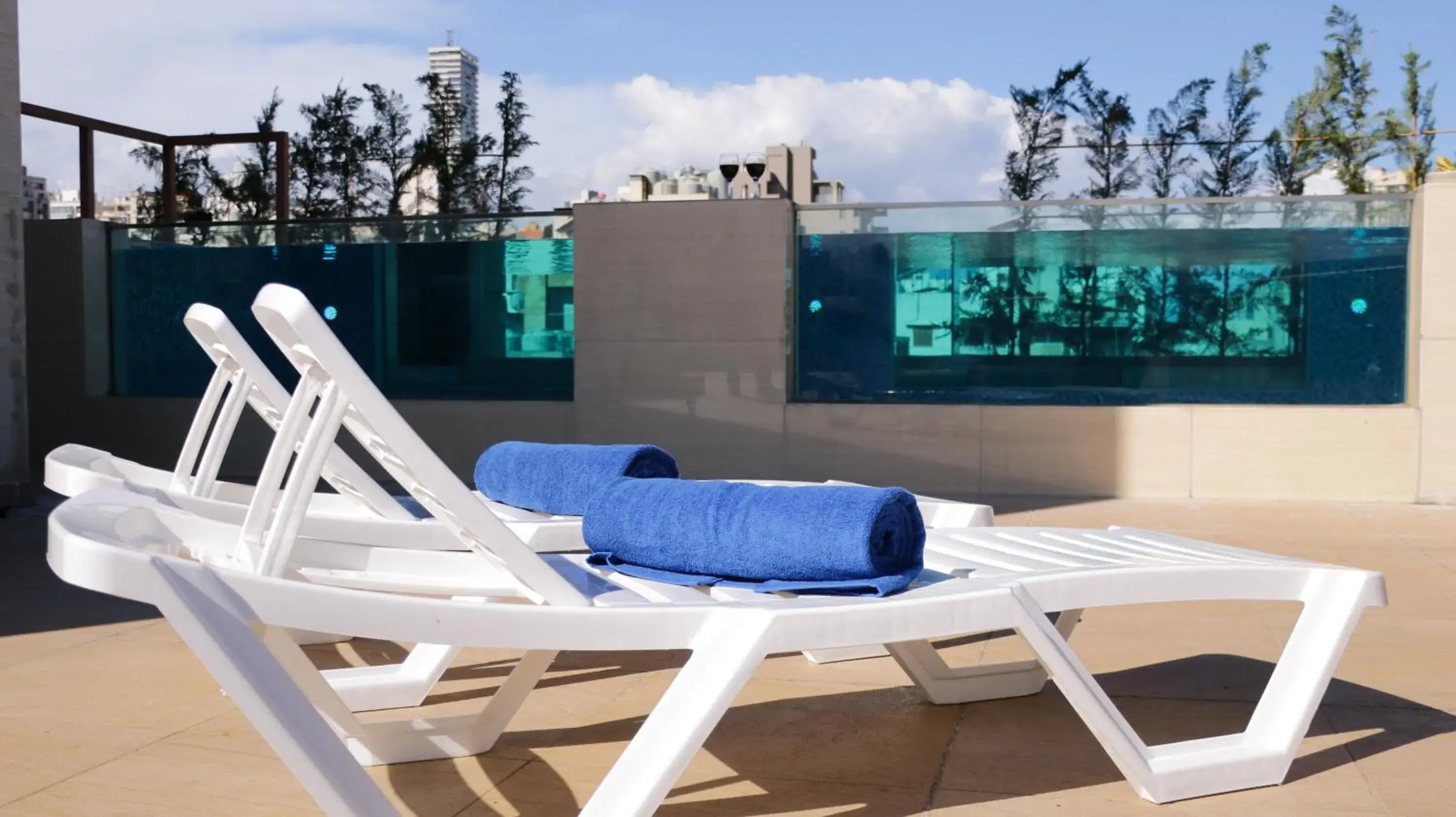 Swimming pool in Tilia Hotel Beirut Swimming pool in Tilia Hotel Beirut