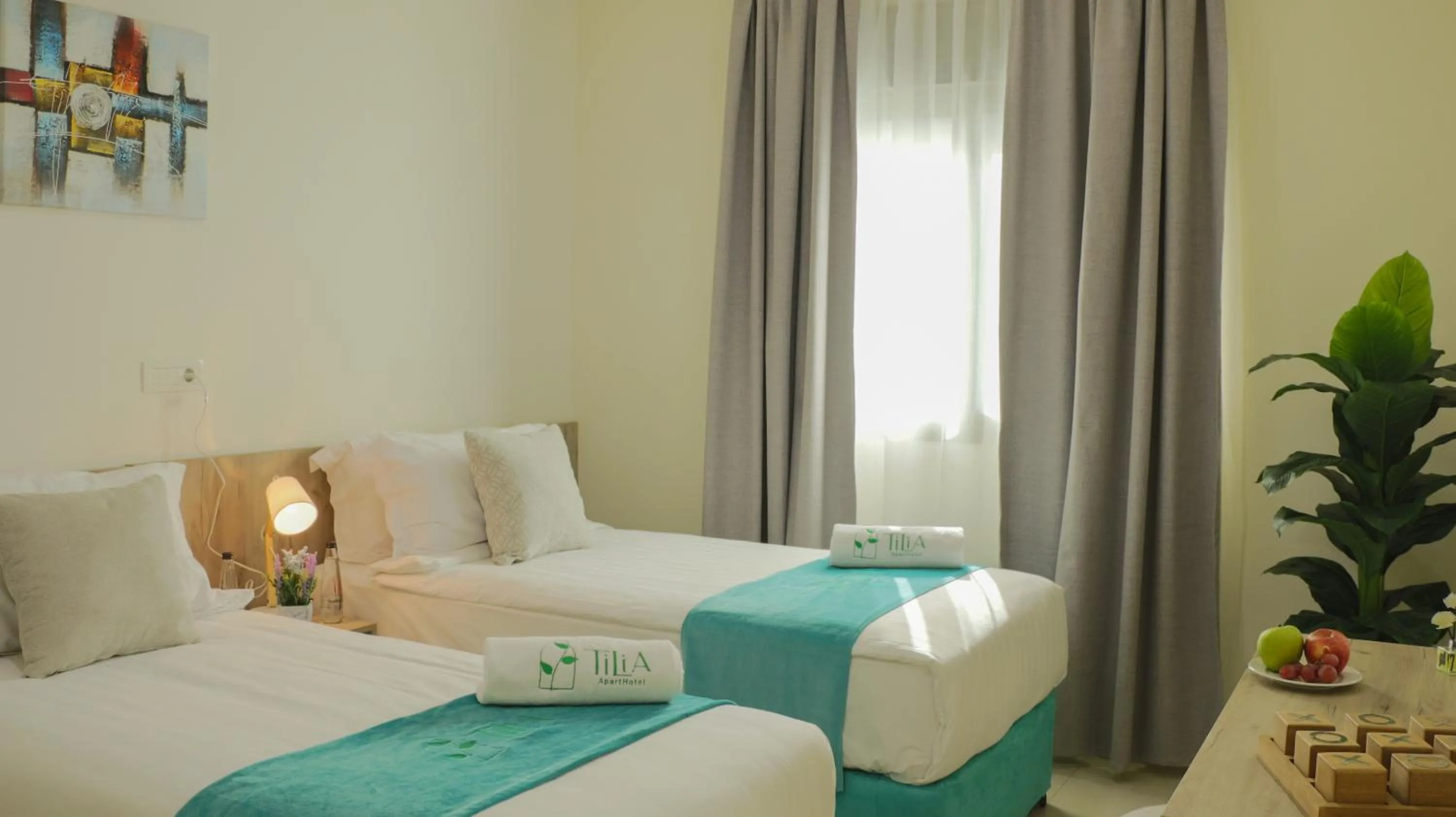 Bed in Tilia Hotel Beirut