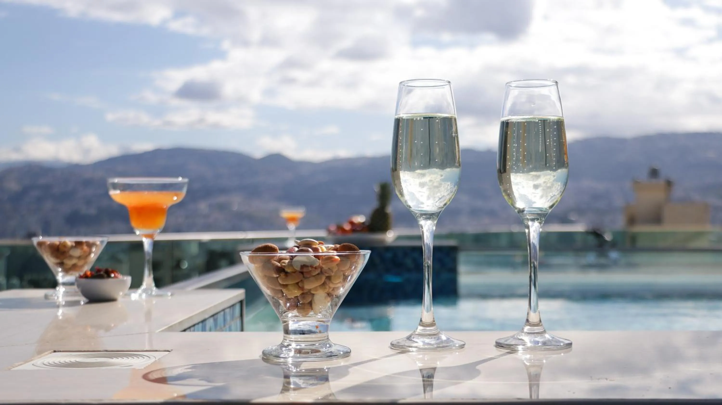 Swimming pool in Tilia Hotel Beirut