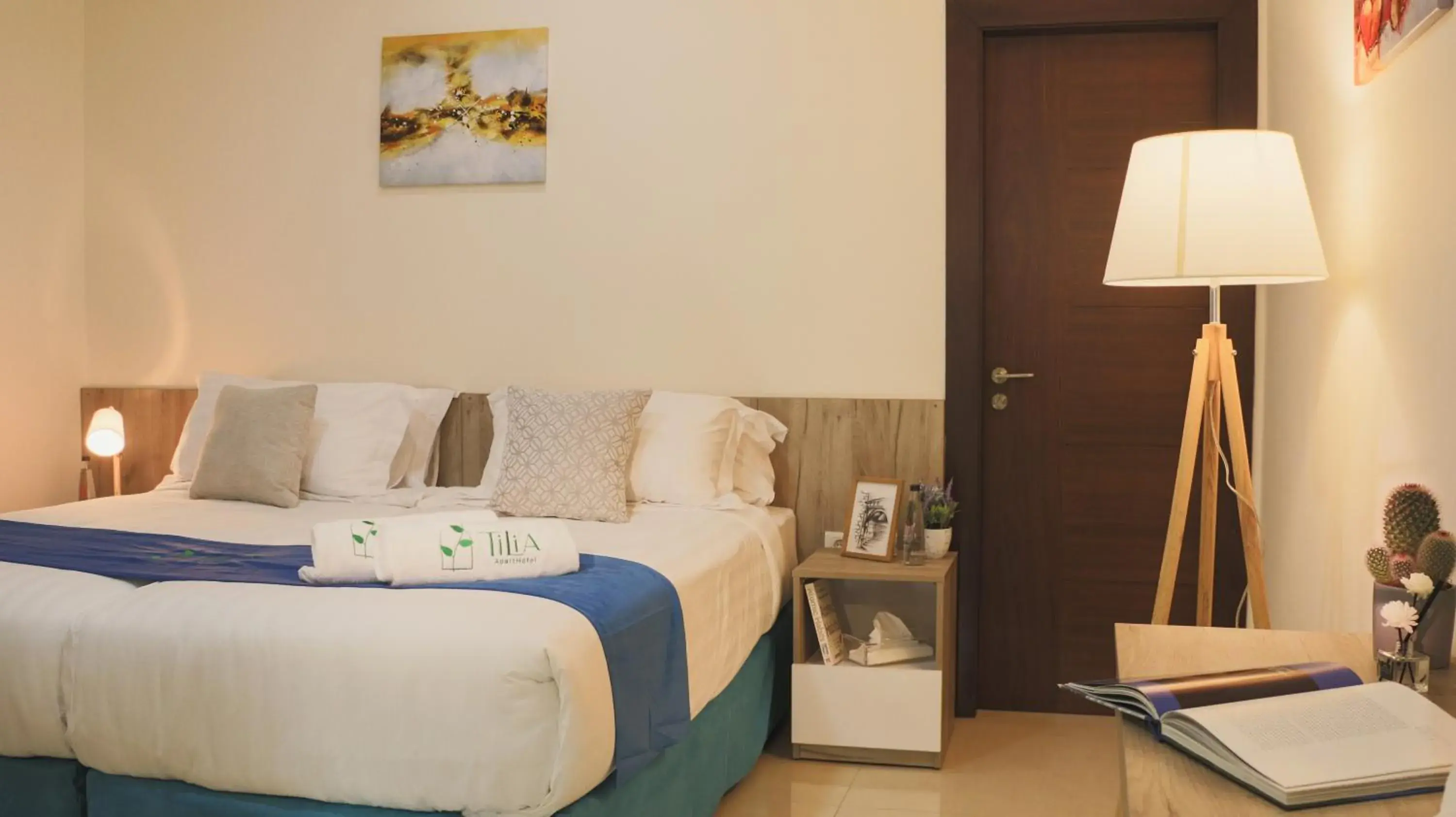 Bed in Tilia Hotel Beirut Bed in Tilia Hotel Beirut