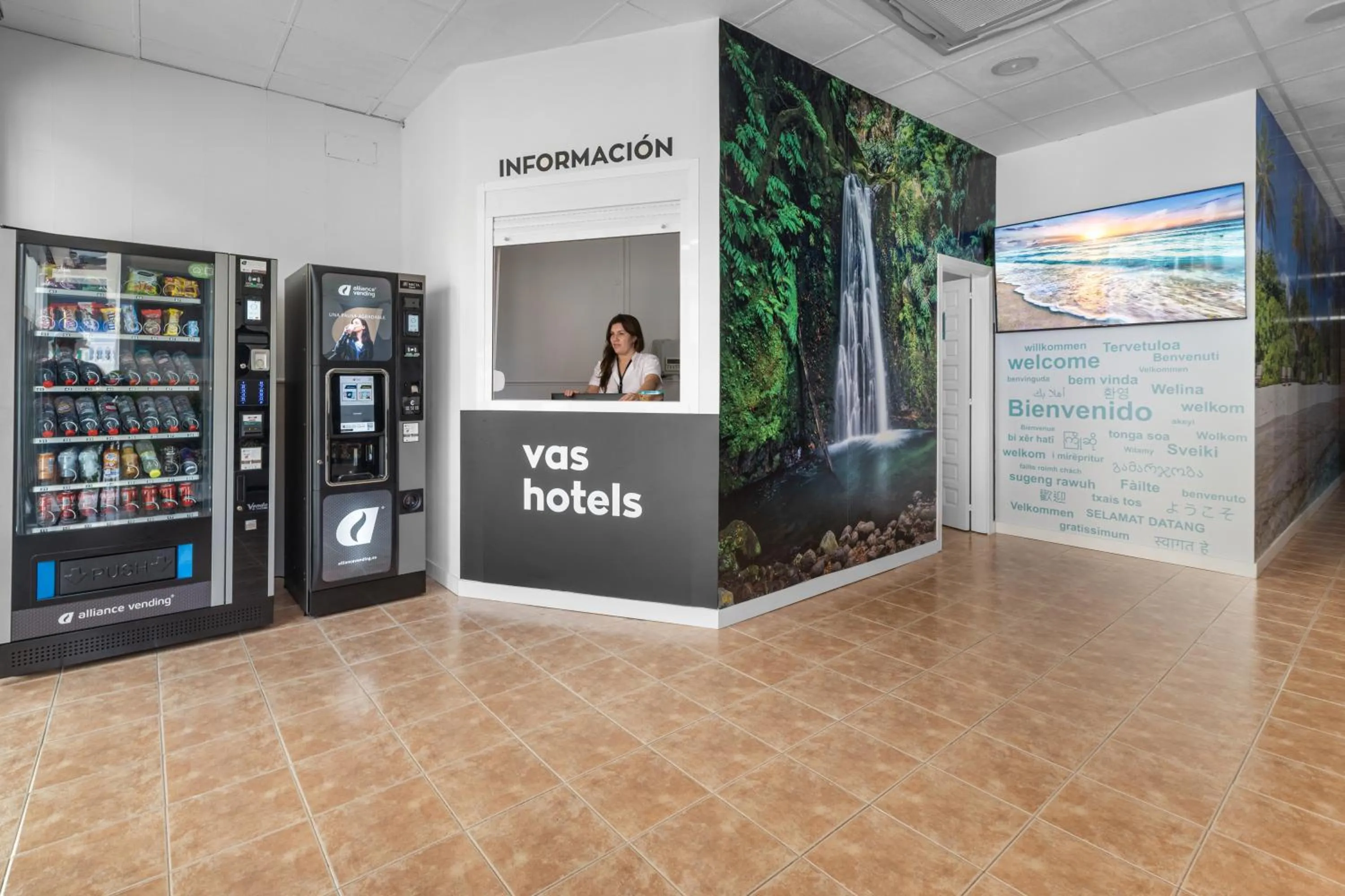 Lobby or reception in Vas Málaga Ciudad