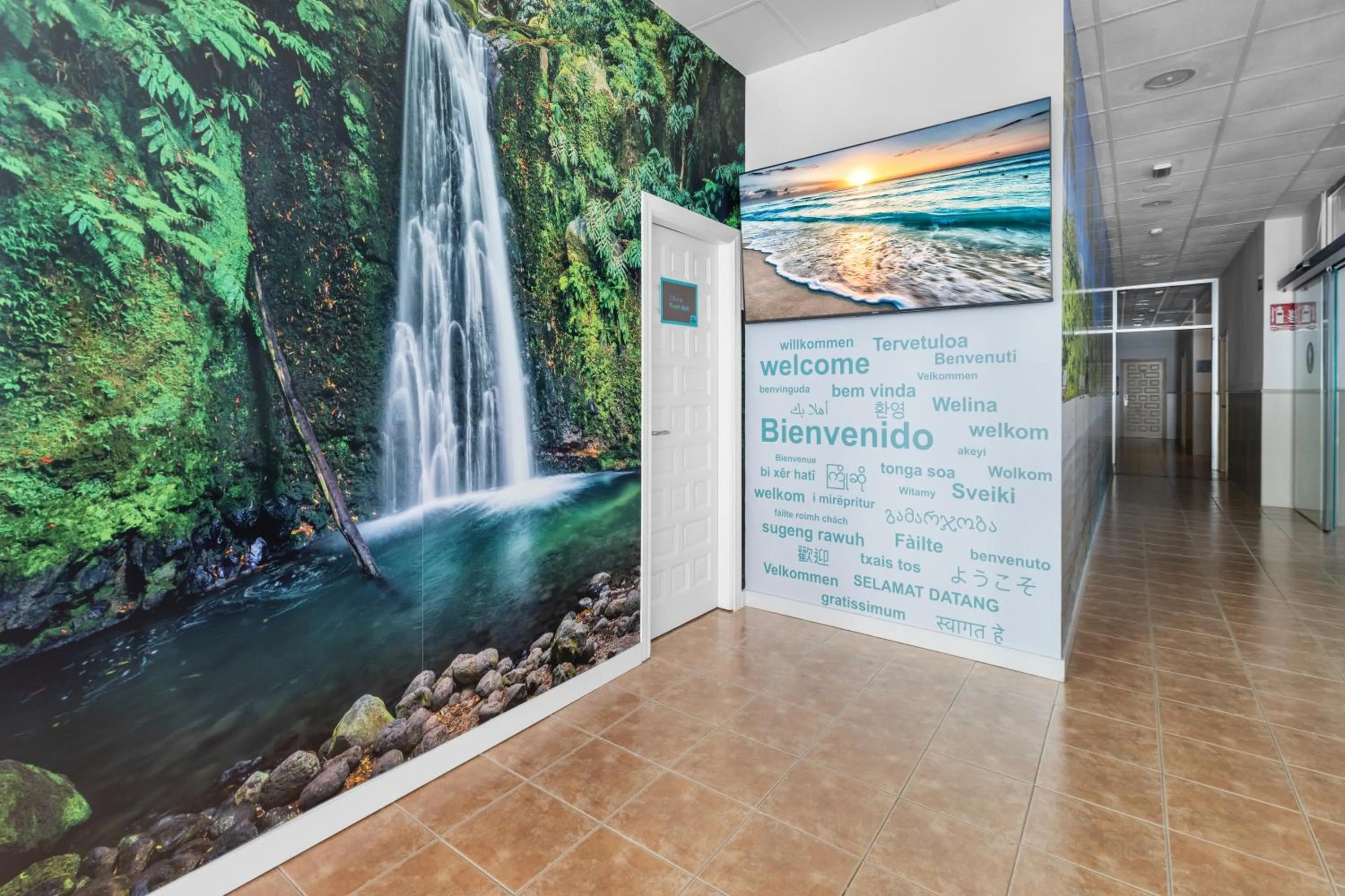 Lobby or reception in Vas Málaga Ciudad