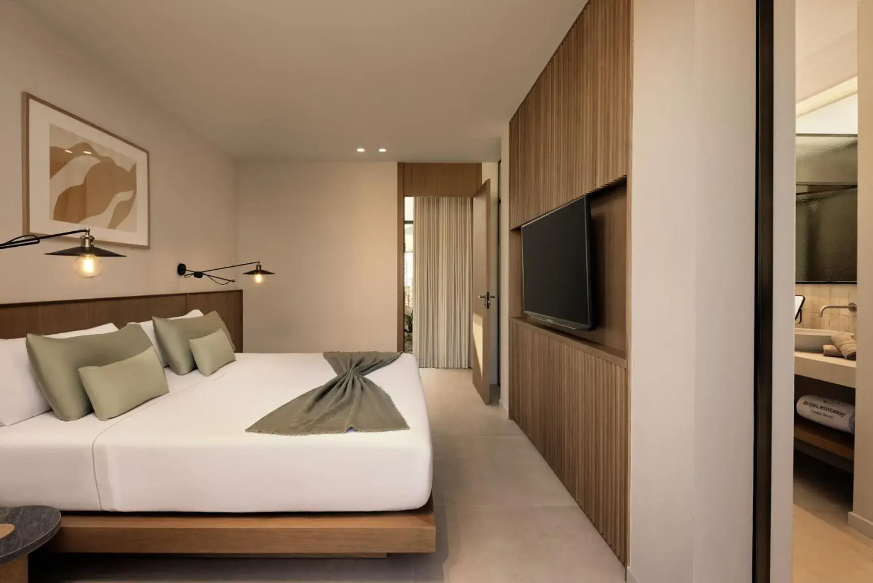 Bedroom, Bed in Royal Hideaway Corales Villas Bedroom, Bed in Royal Hideaway Corales Villas