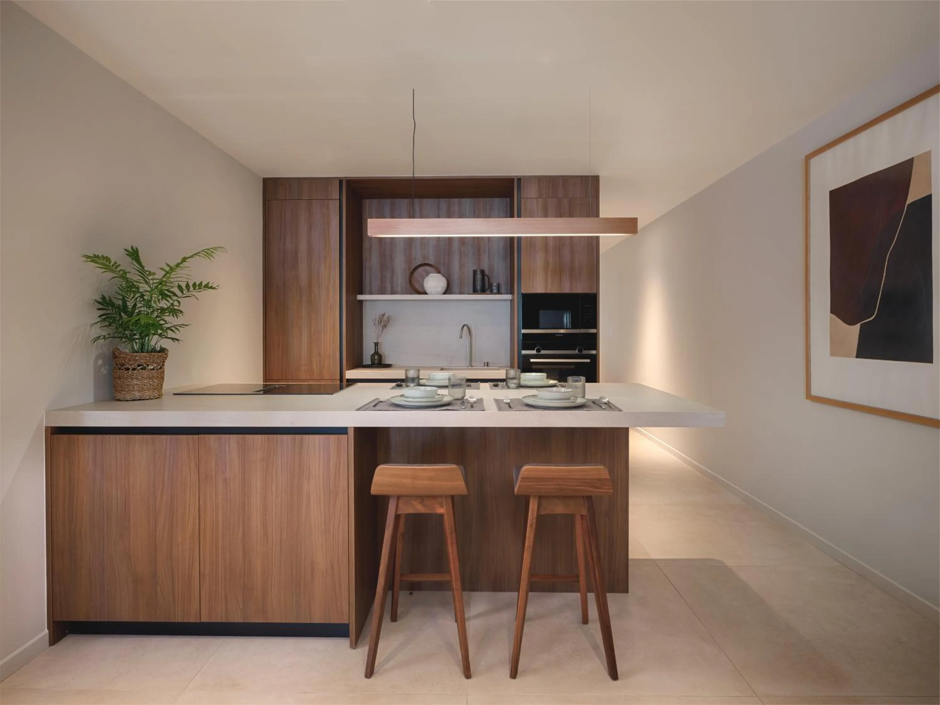 kitchen in Royal Hideaway Corales Villas