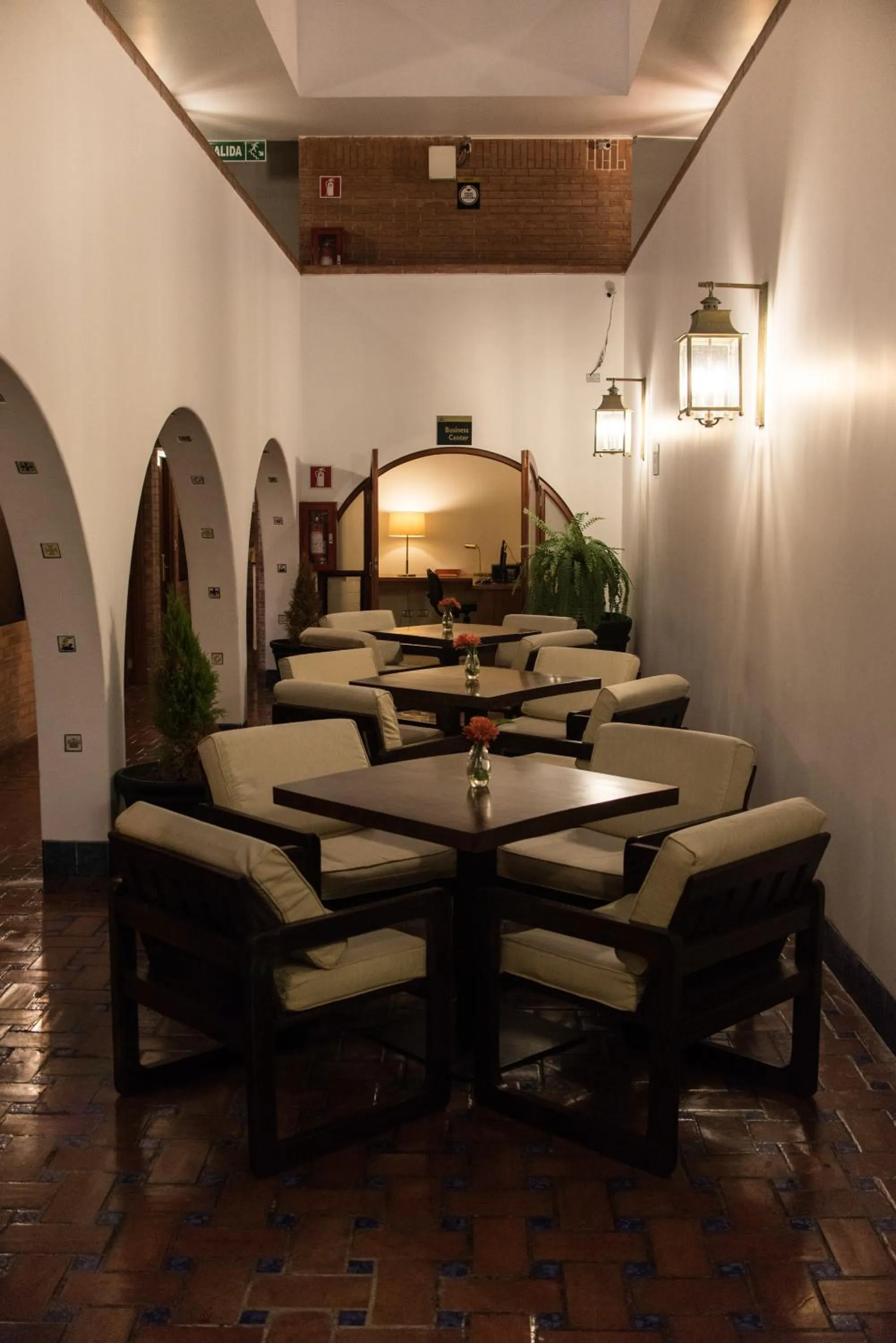 Patio in Apart Hotel El Doral