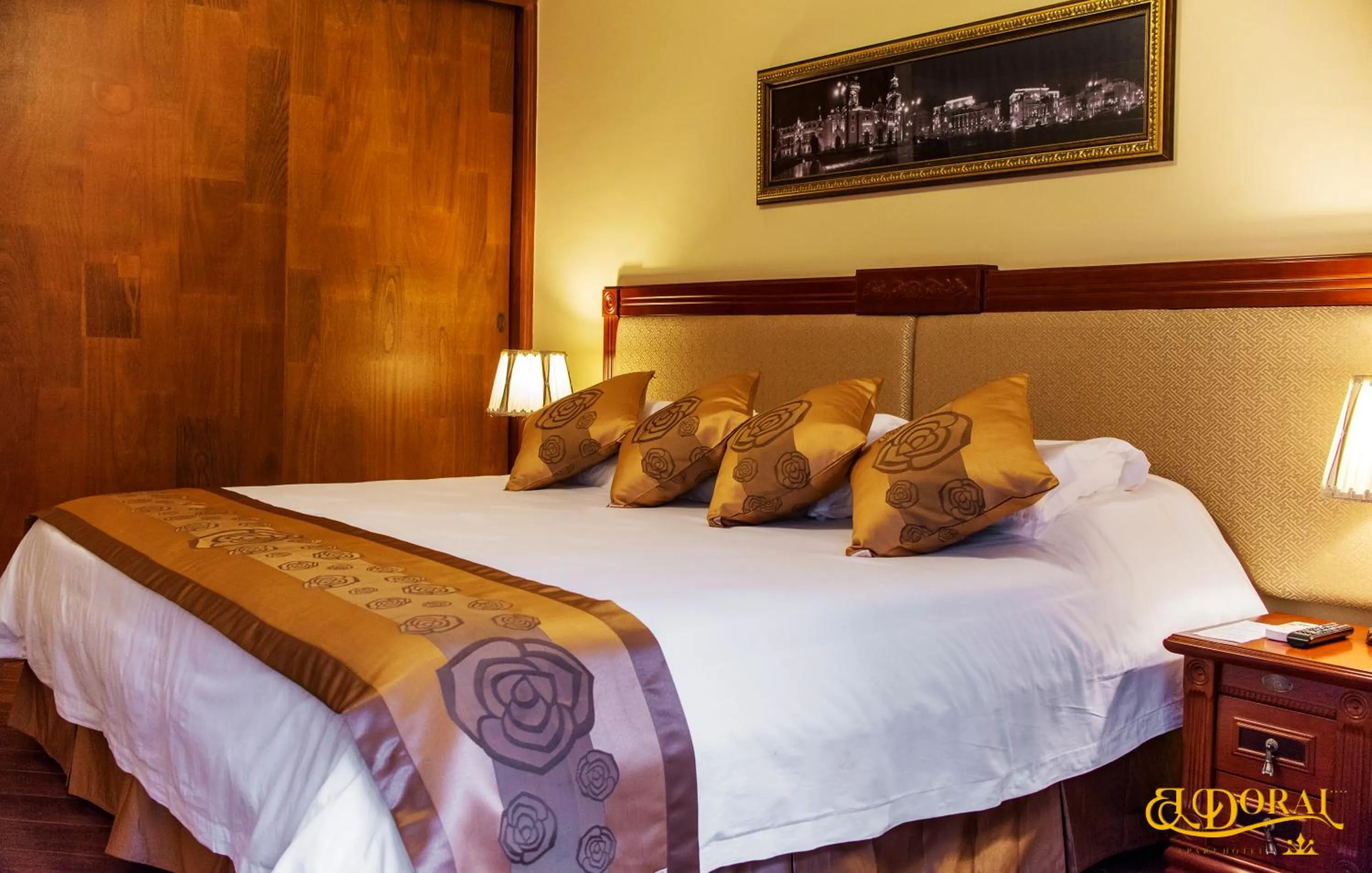 Bed in Apart Hotel El Doral