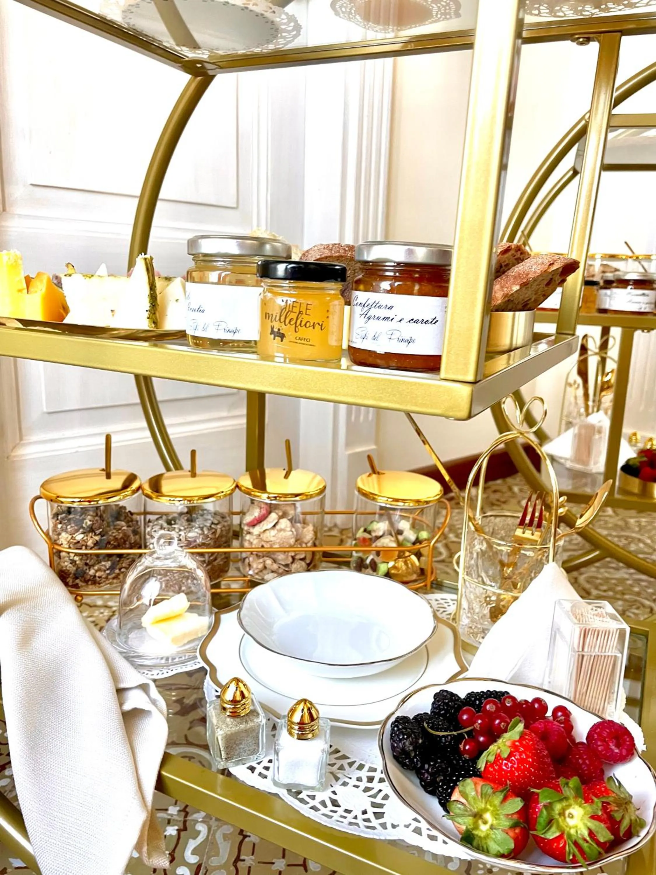 Food and drinks in Dimora del Duomo