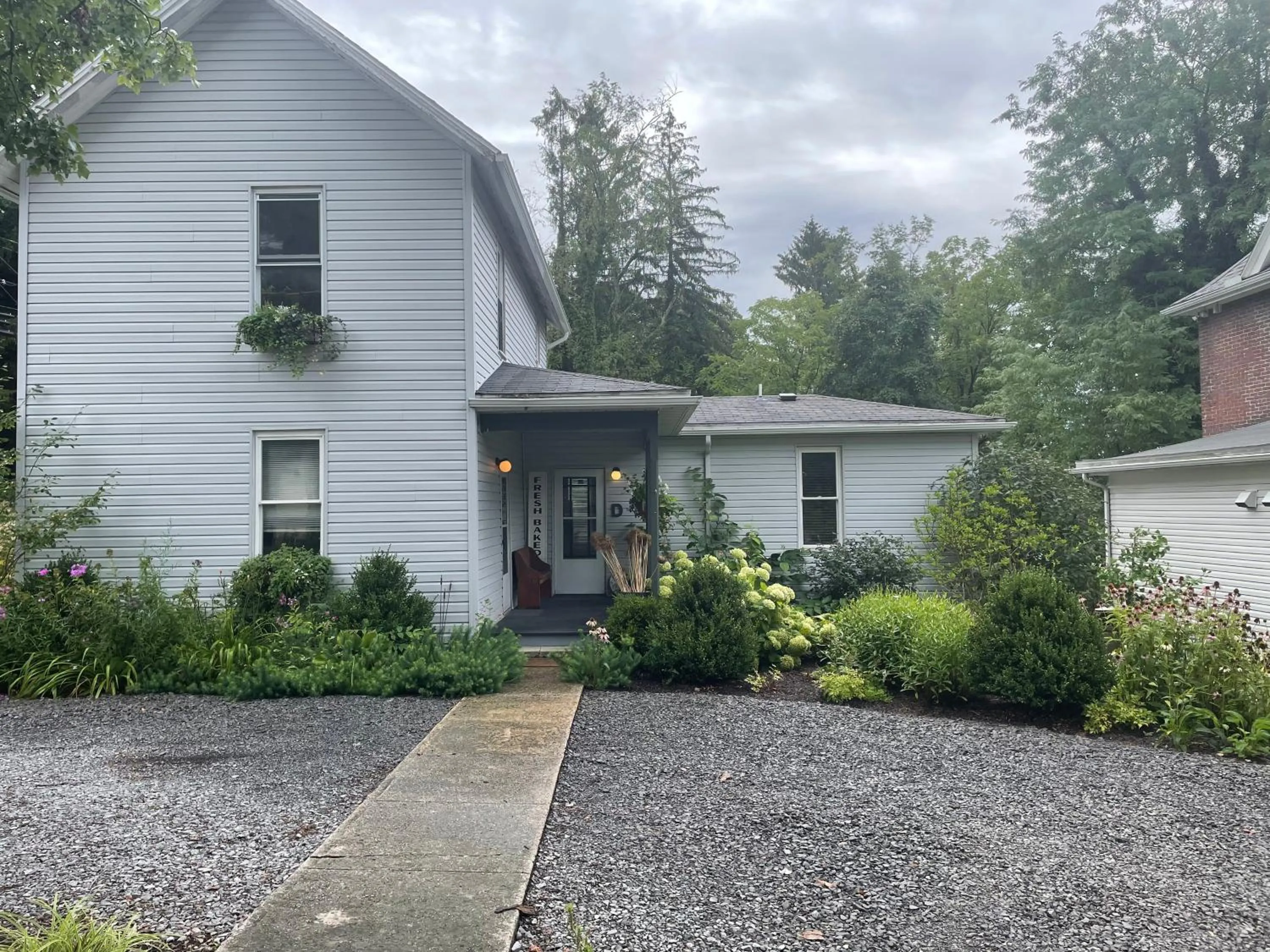 Facade/entrance in Modern Homestead Guest House