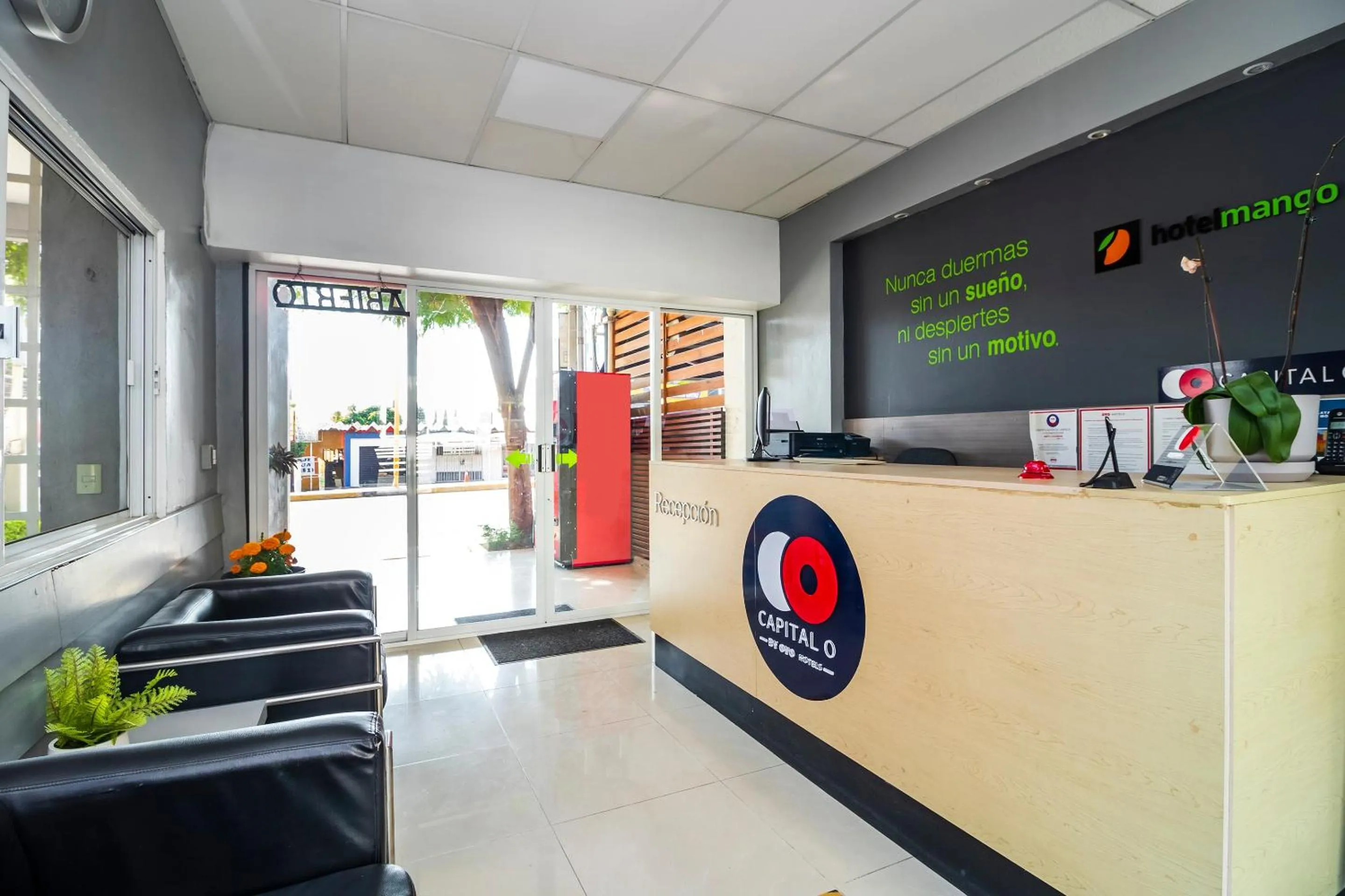 Lobby or reception in Collection O Hotel Mango,Six Flags Hurricane Harbor Oaxtepec