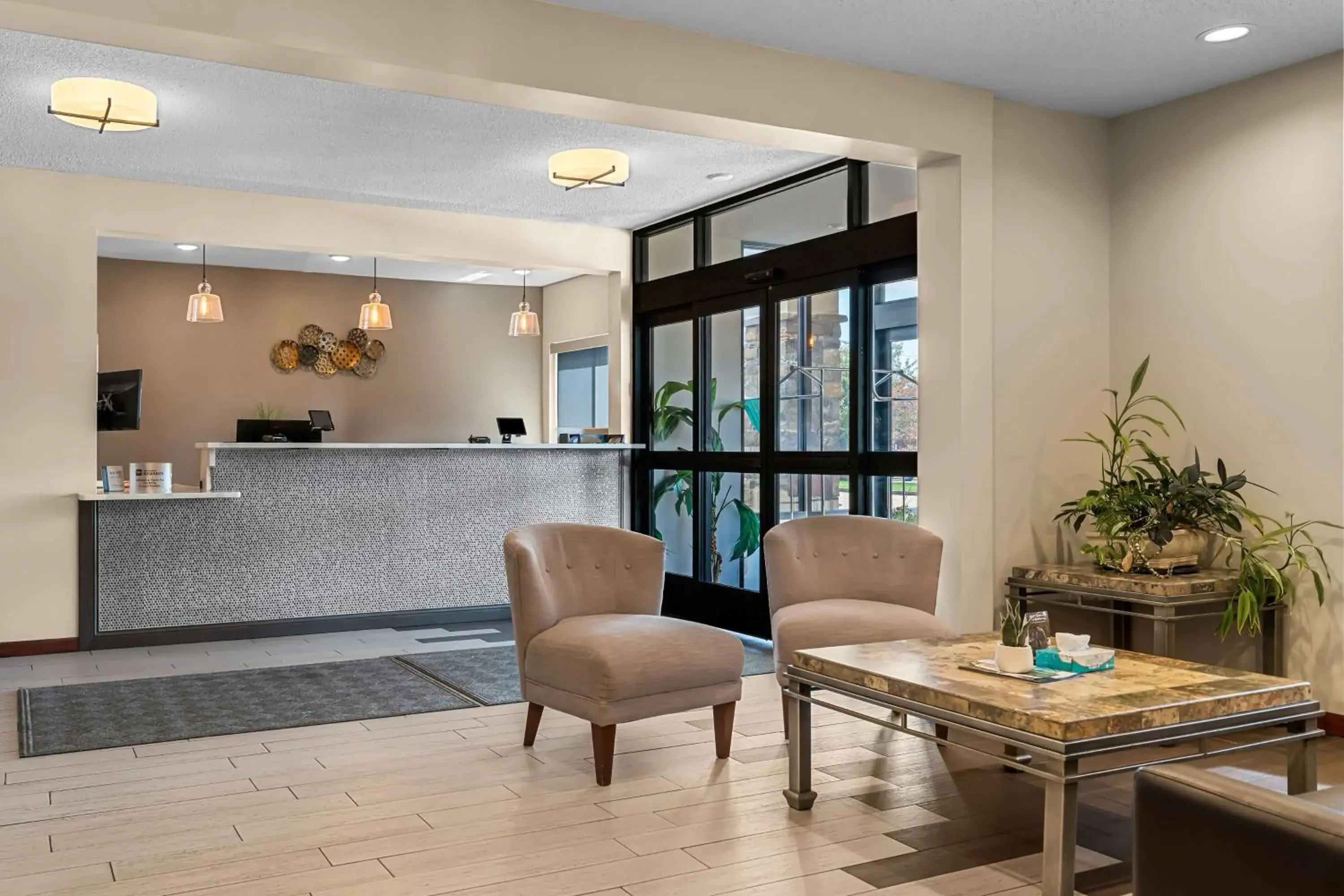 Lobby or reception in Best Western University Inn Lobby or reception in Best Western University Inn