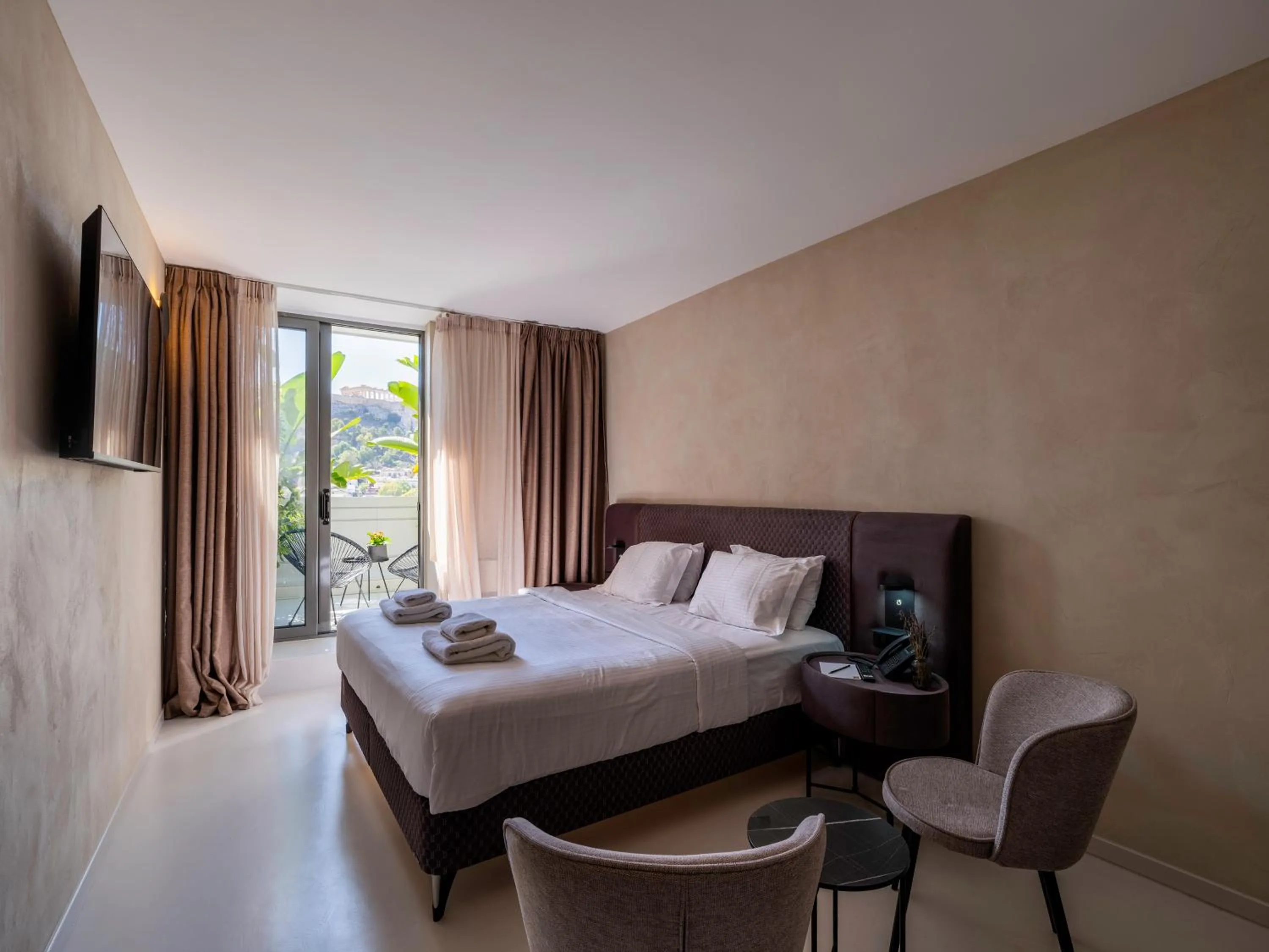 Bed in Regal Hotel Mitropoleos