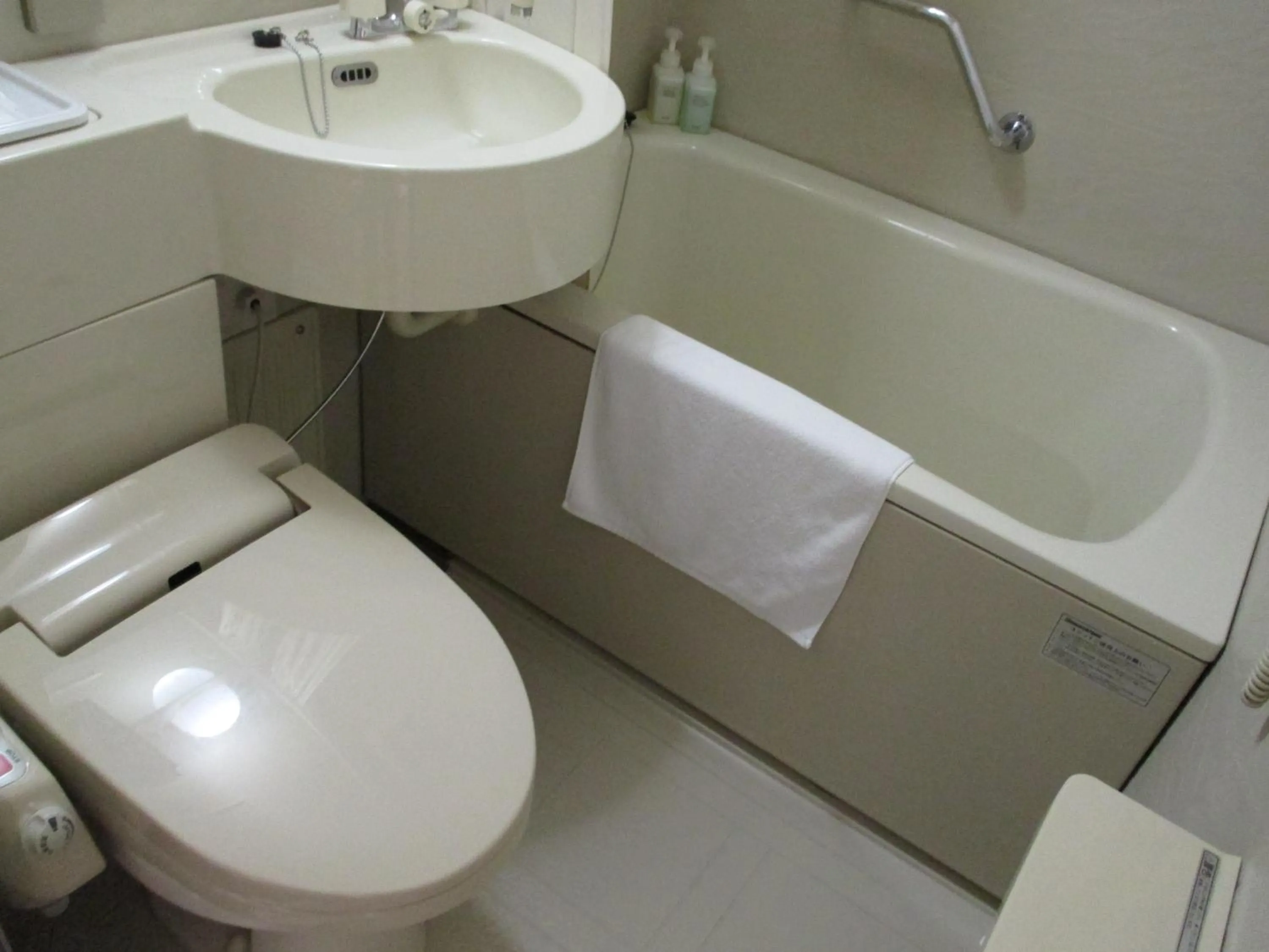 Toilet in Hotel Green With