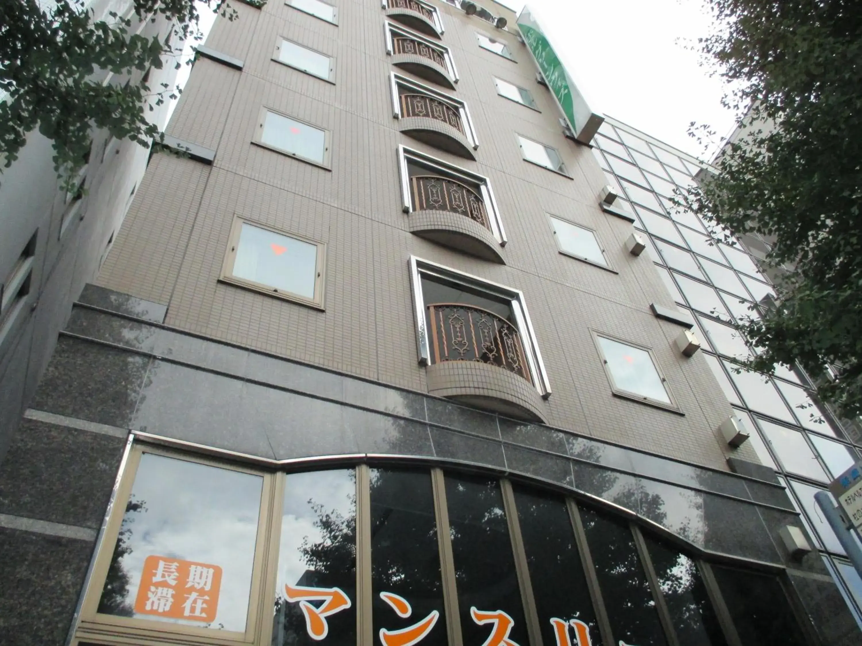 Facade/entrance in Hotel Green With Facade/entrance in Hotel Green With