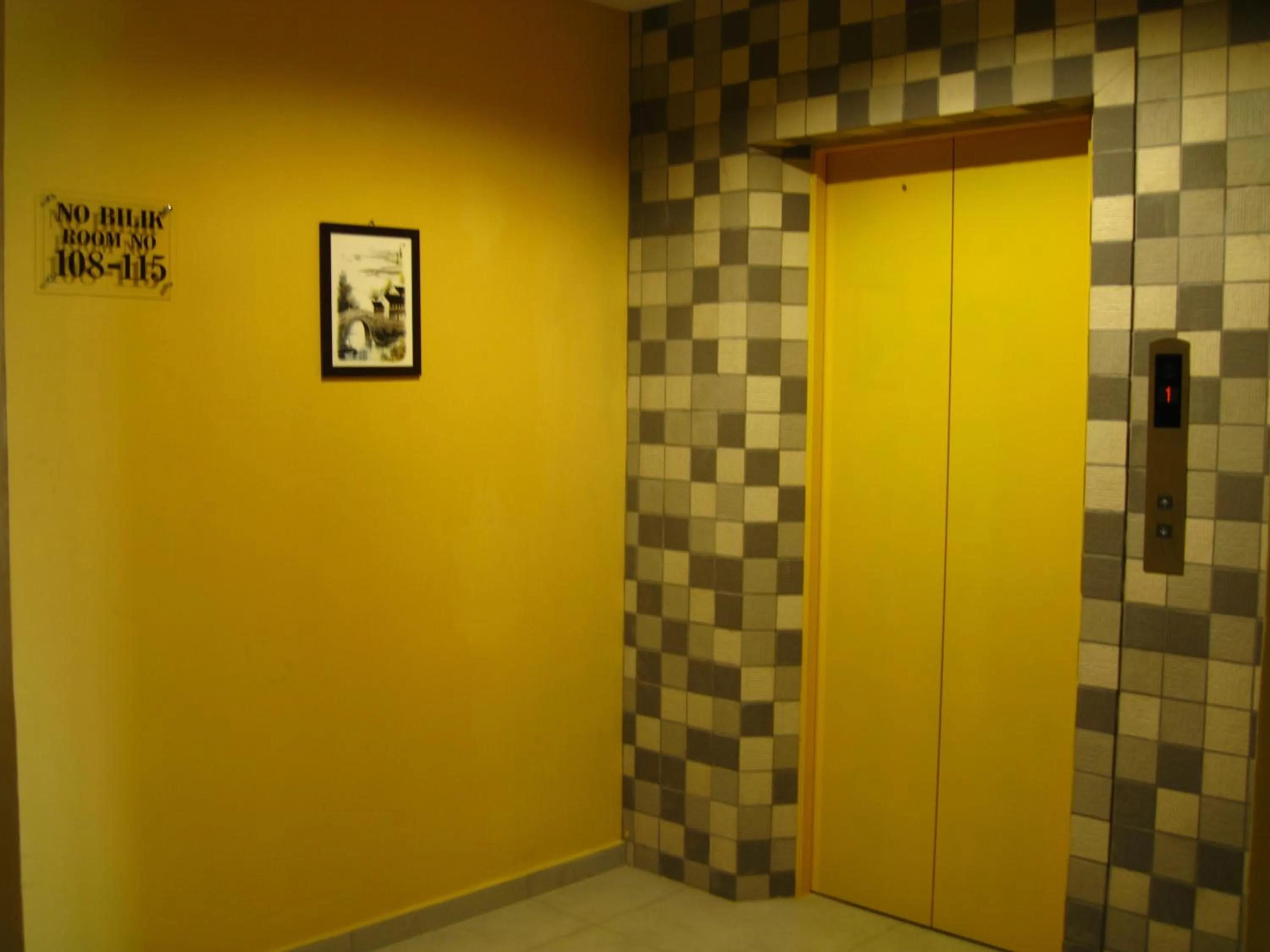 Decorative detail in Hotel Jelai @ Temerloh, Pahang