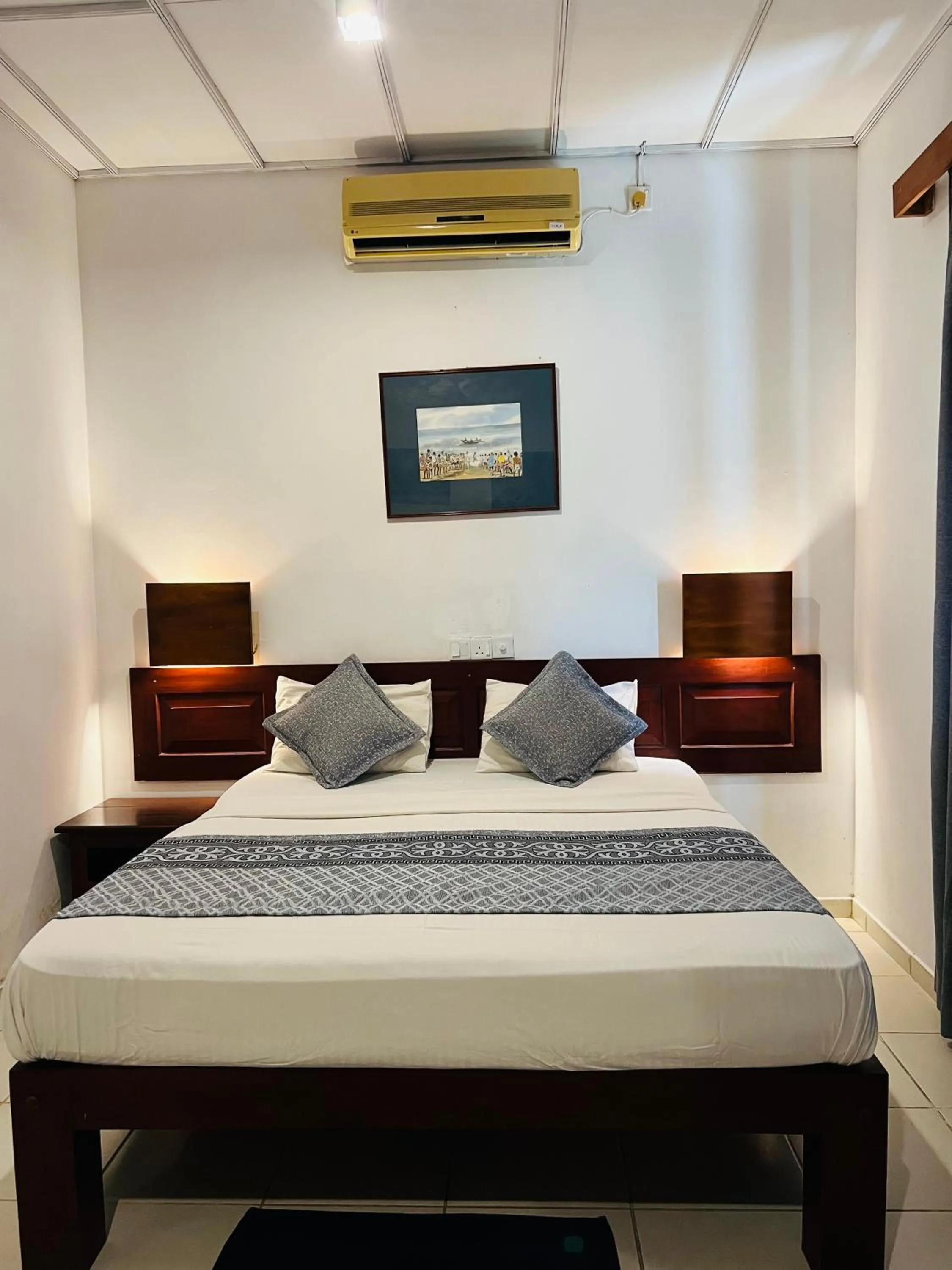 Bed in Hotel Sunflower