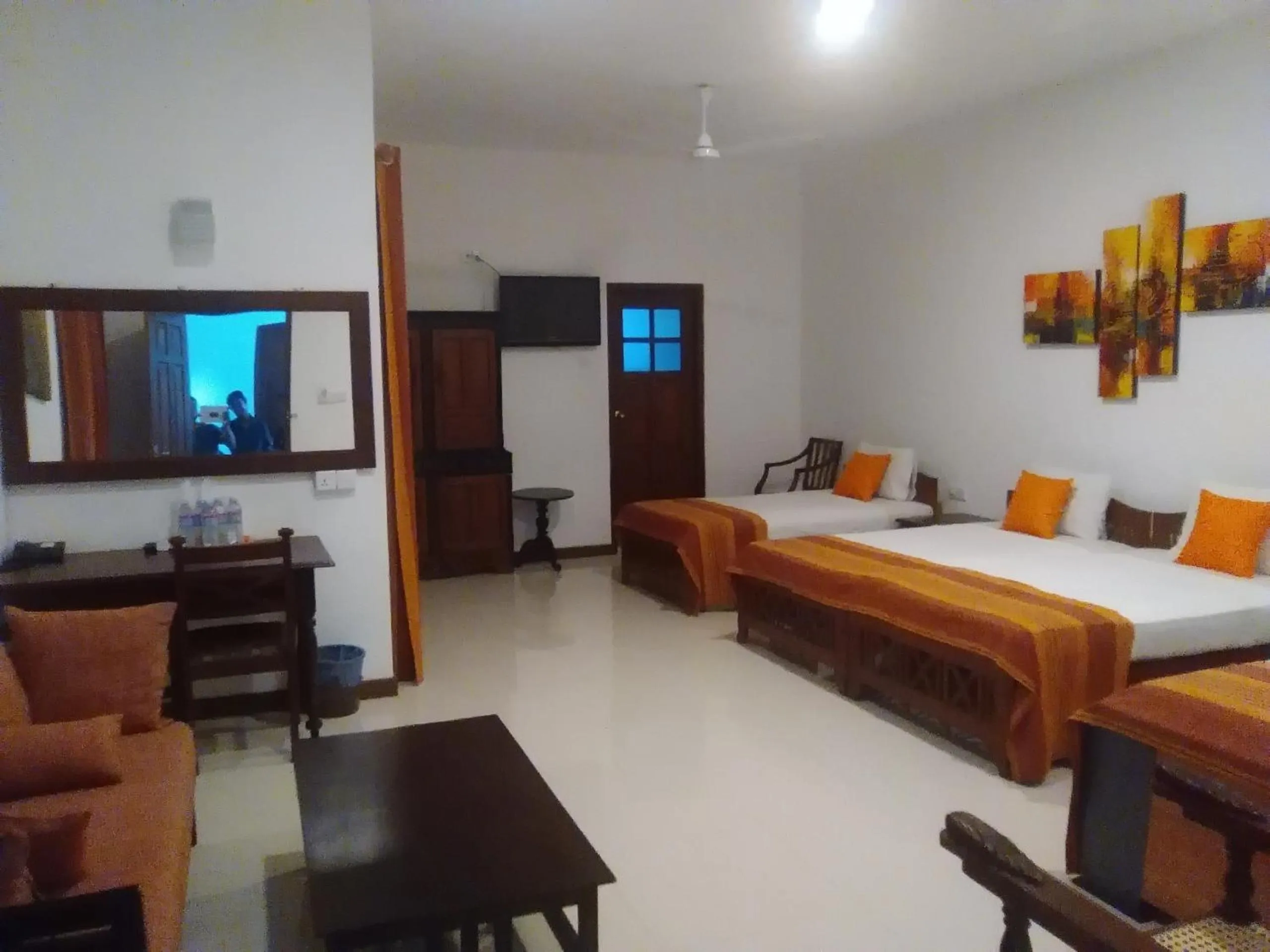 Bed in Hotel Sunflower