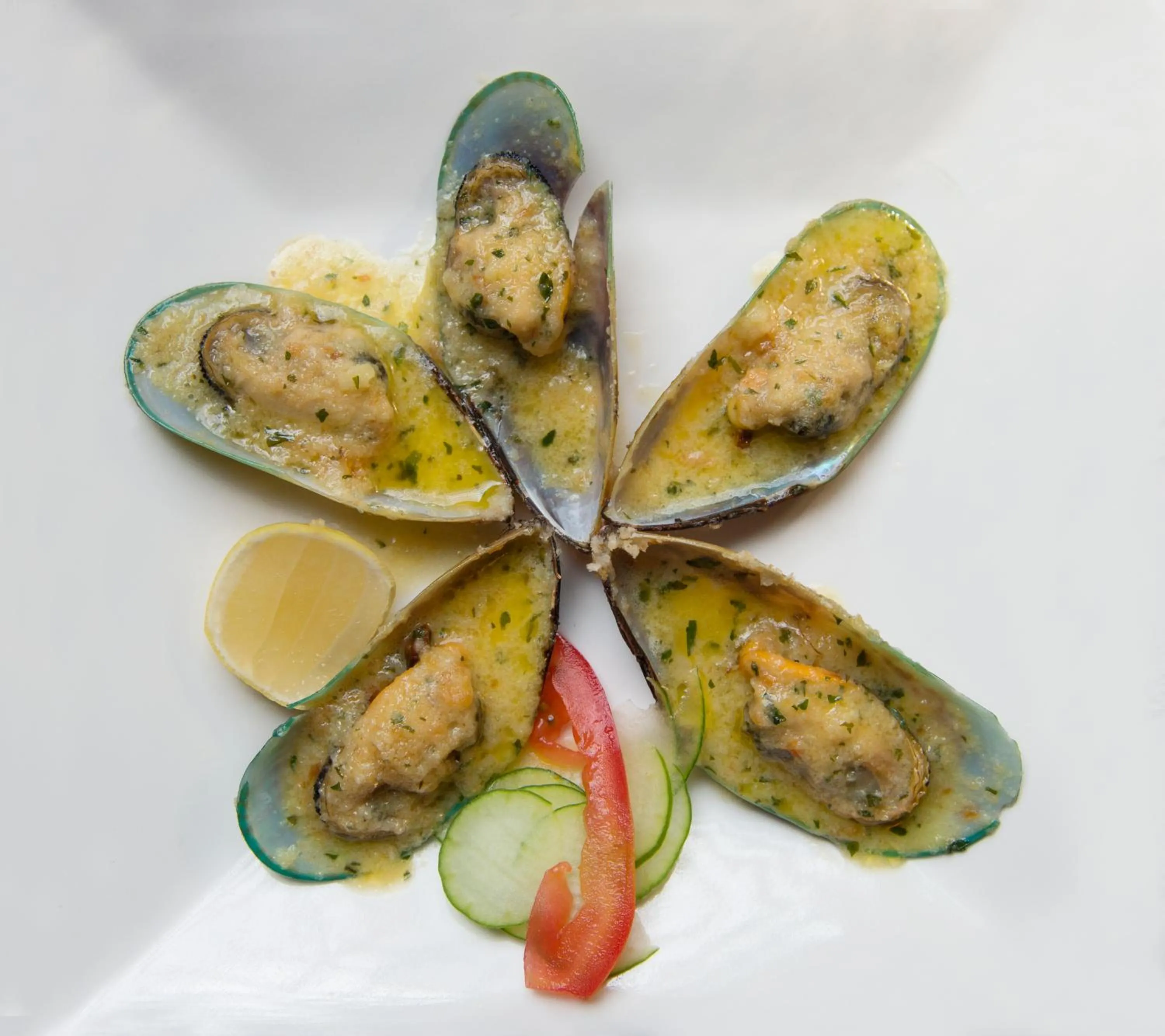 Food close-up in Auberge d'Anse Boileau & Restaurant Chez Plume