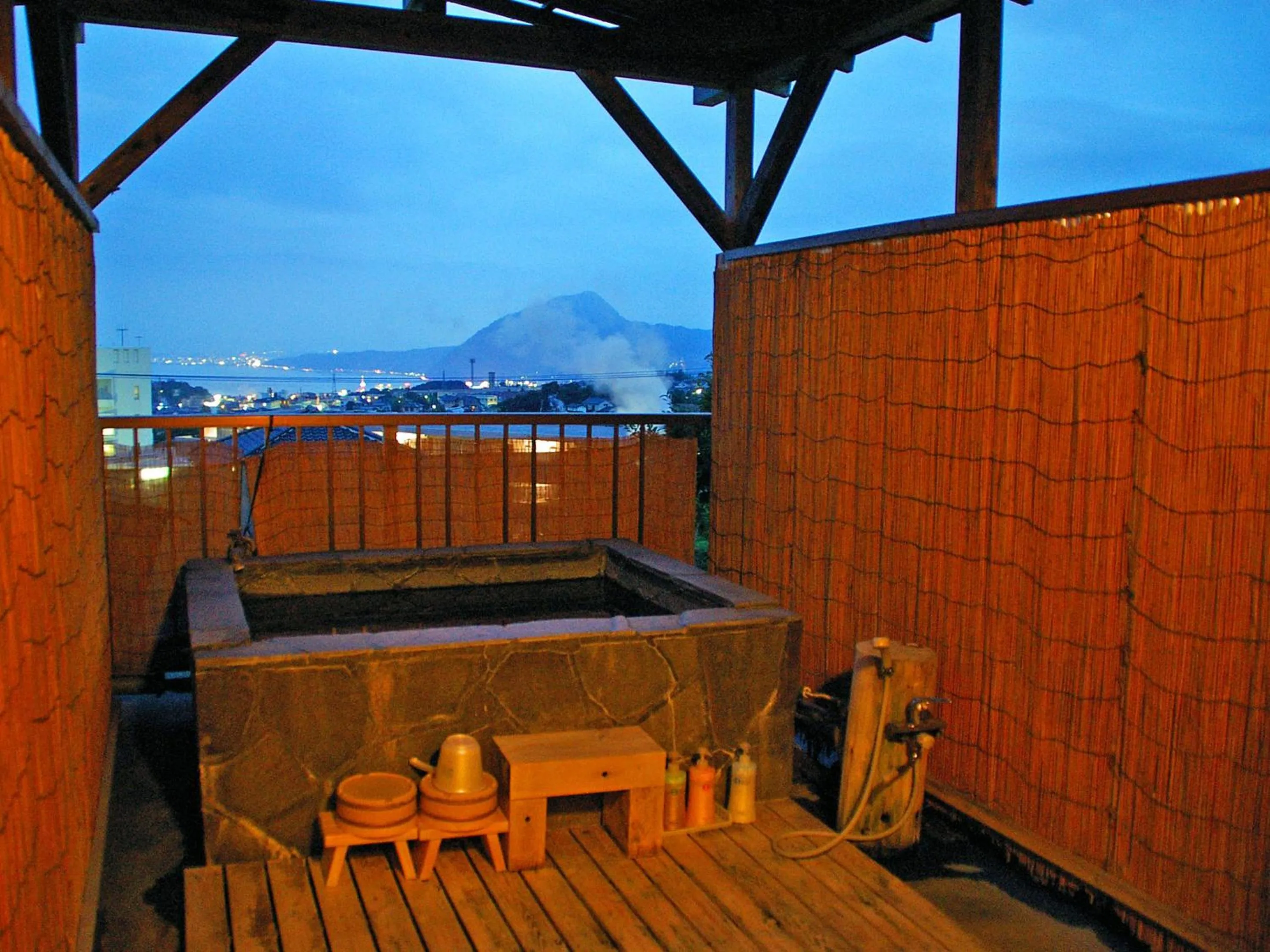 Open Air Bath in Hozanso Beppu