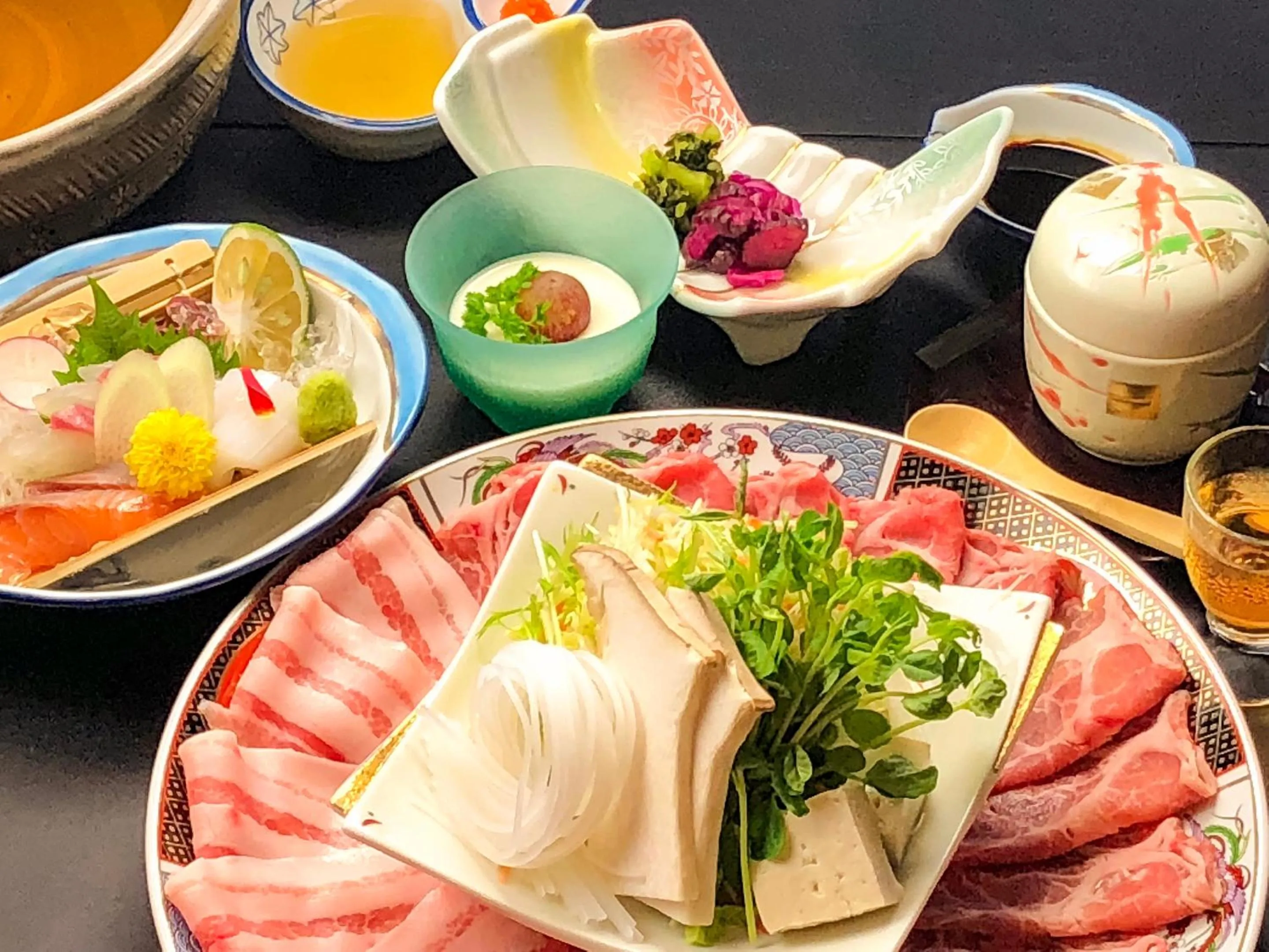 Food in Hozanso Beppu