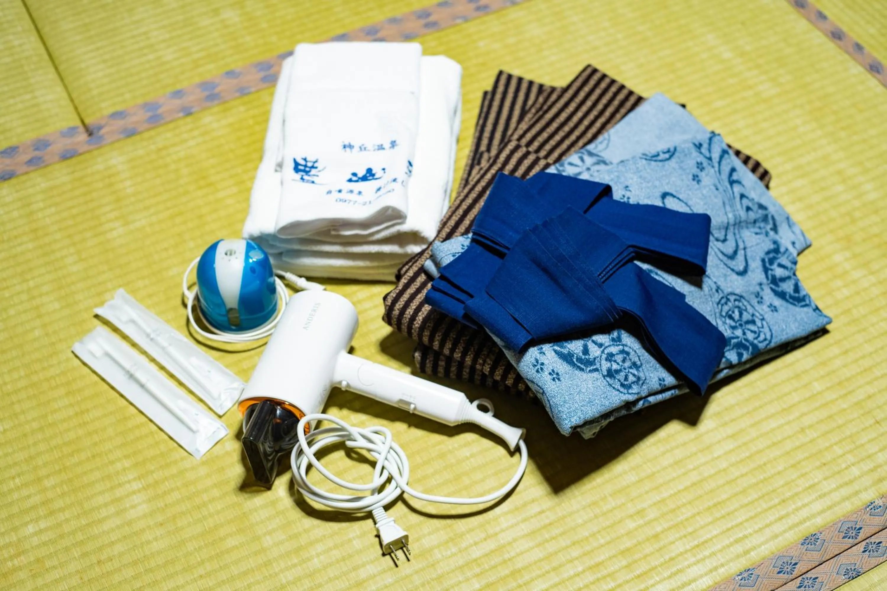 towels in Hozanso Beppu