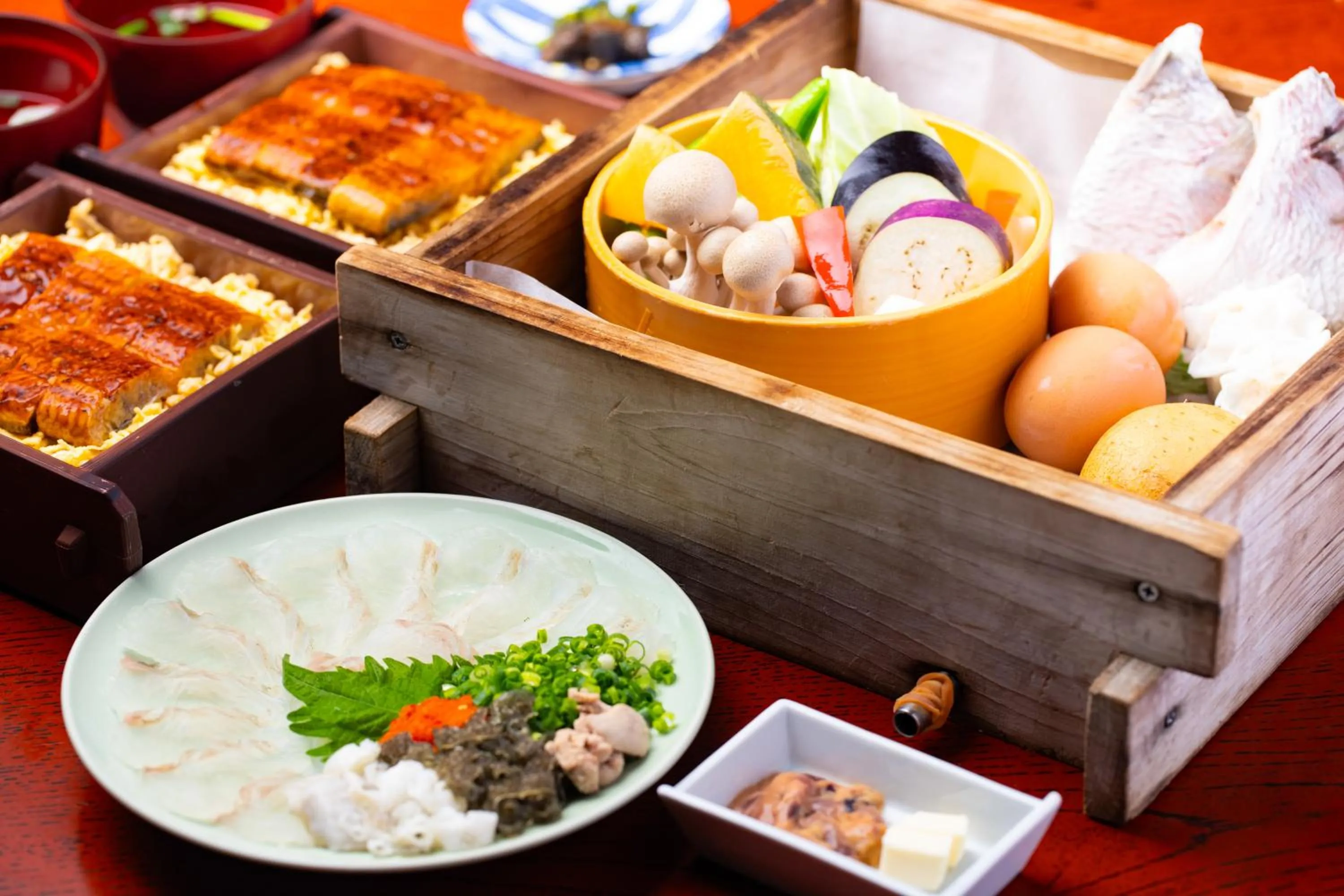 Dinner in Hozanso Beppu