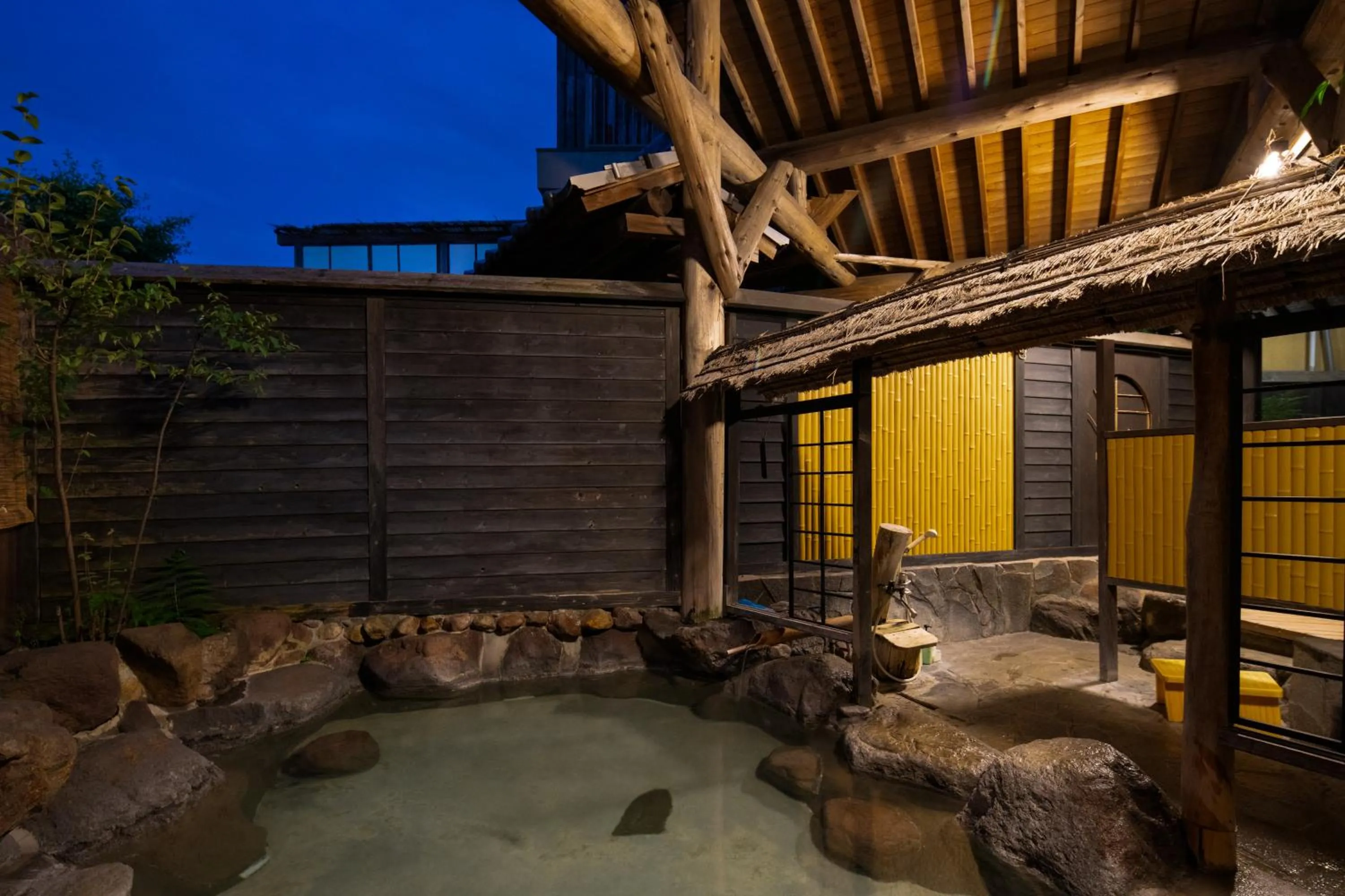 Open Air Bath in Hozanso Beppu