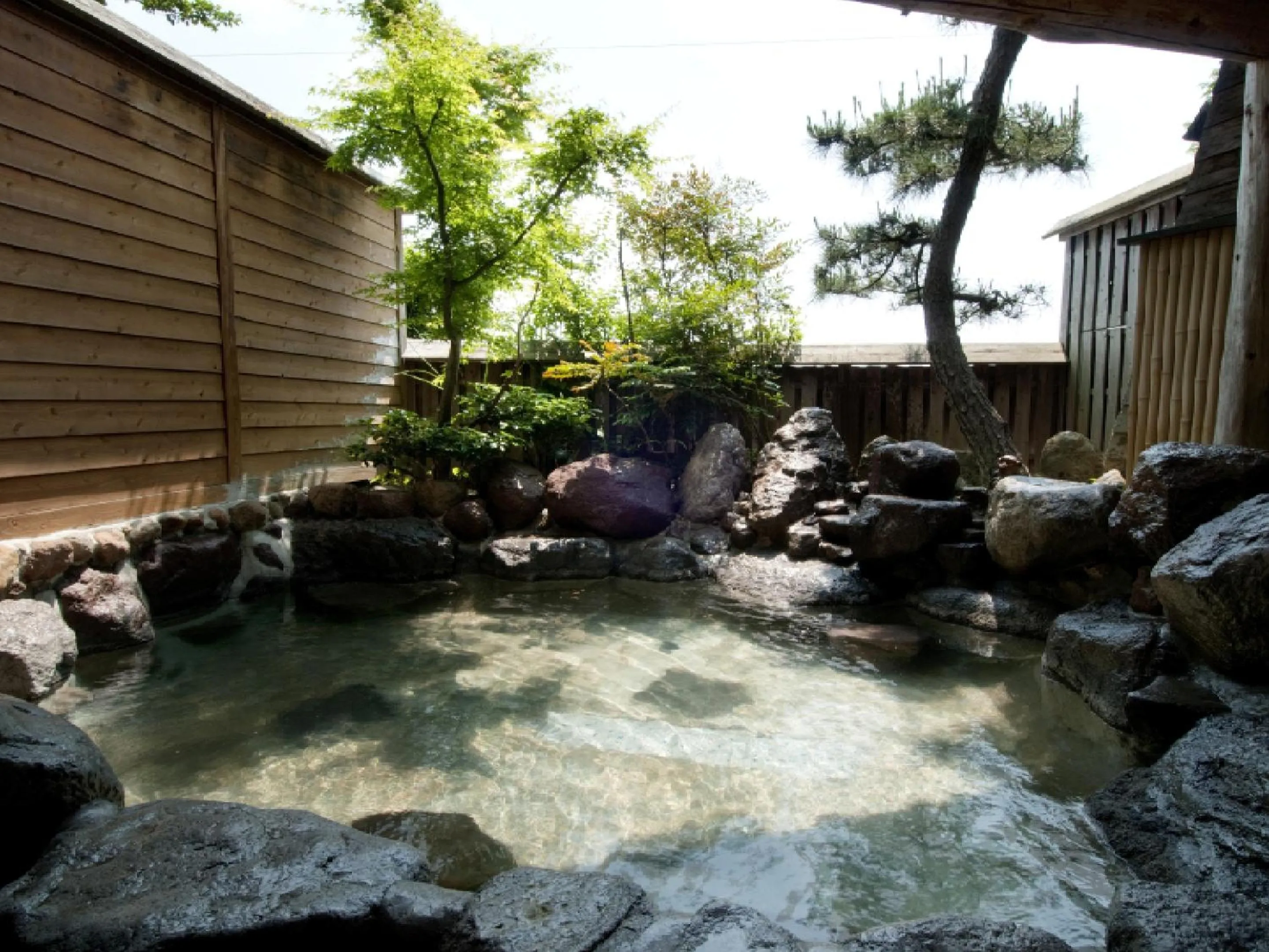 Open Air Bath in Hozanso Beppu
