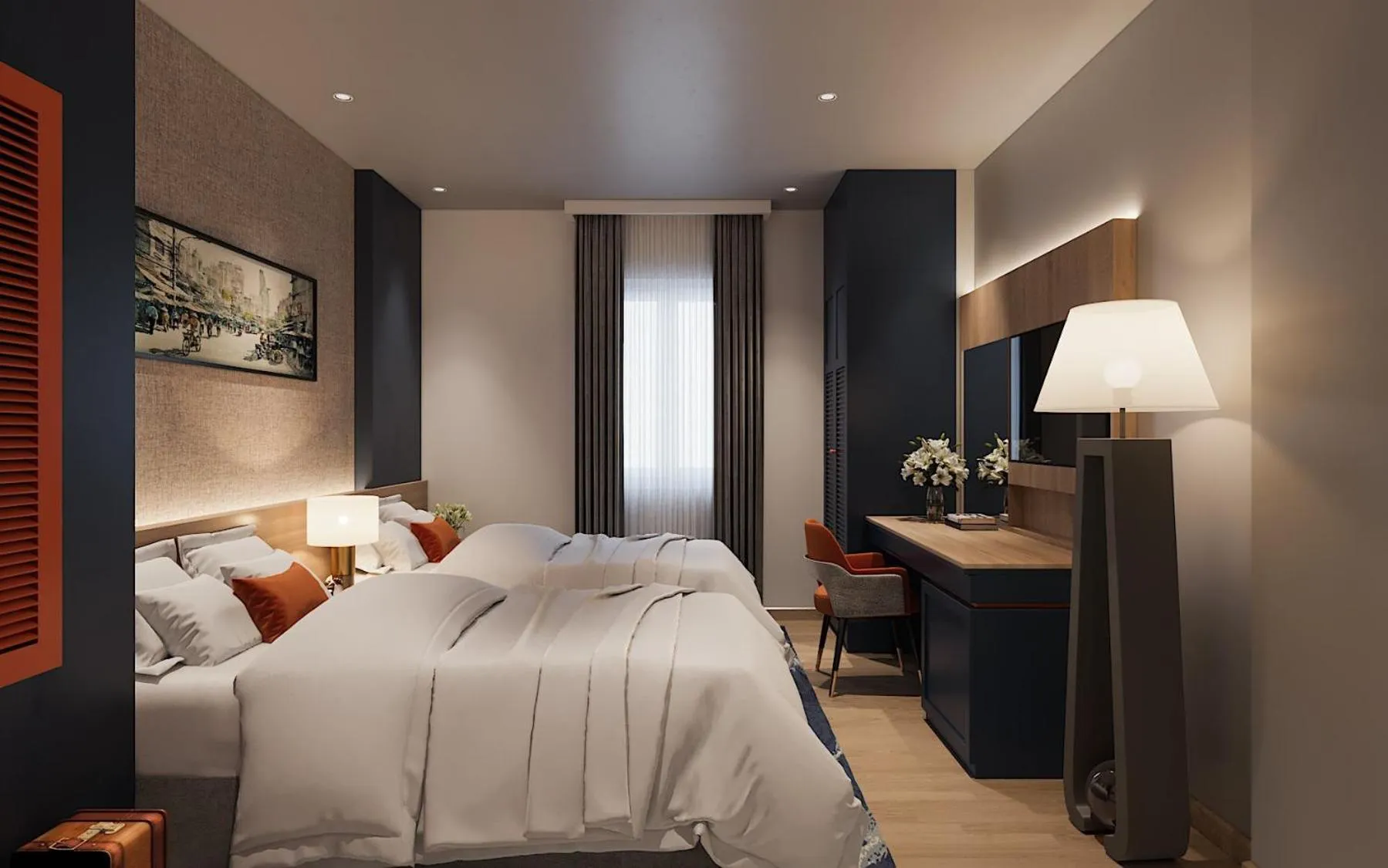 Bedroom, Bed in Nicecy NganHa Hotel