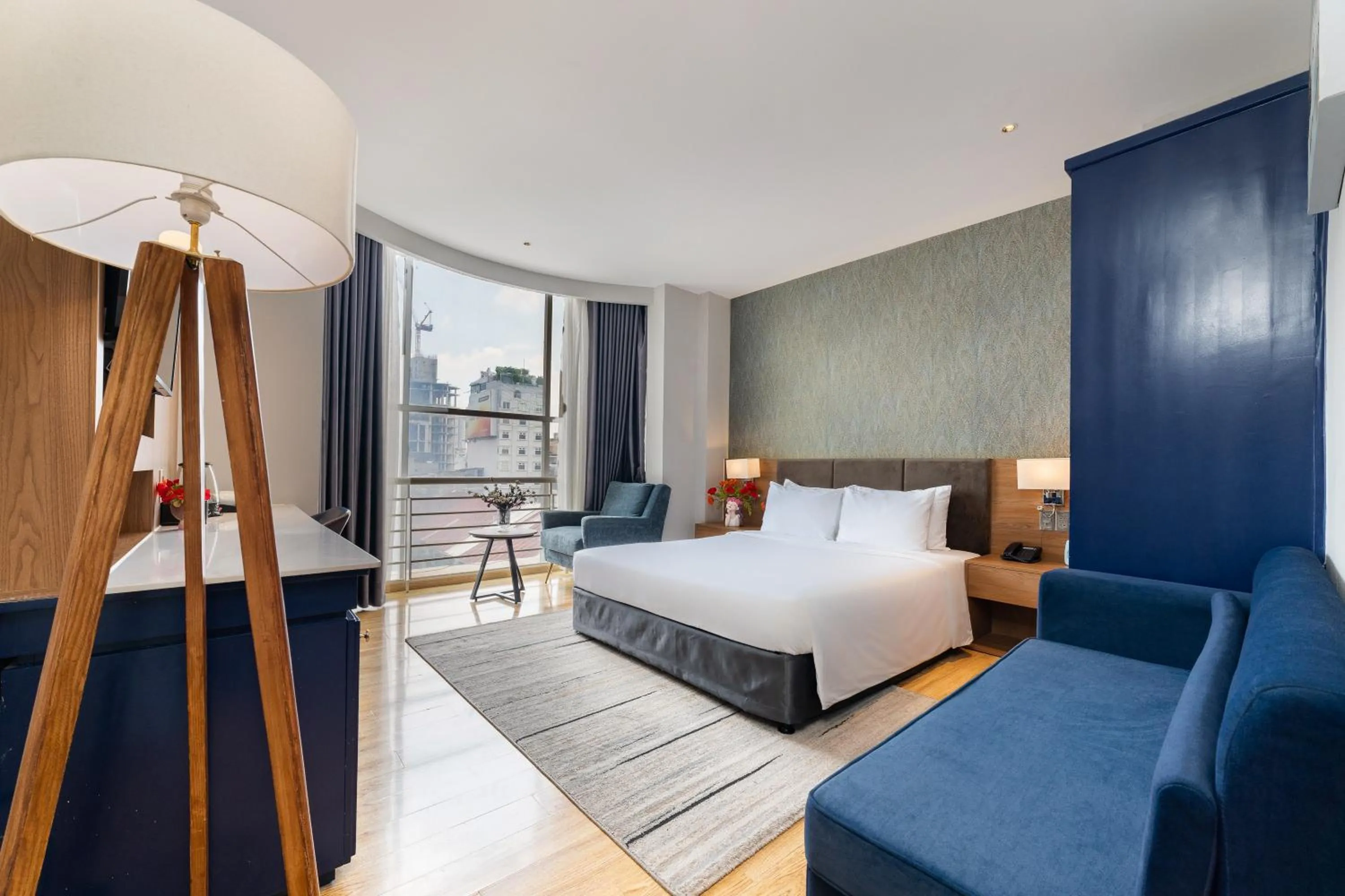 Bed in Nicecy NganHa Hotel