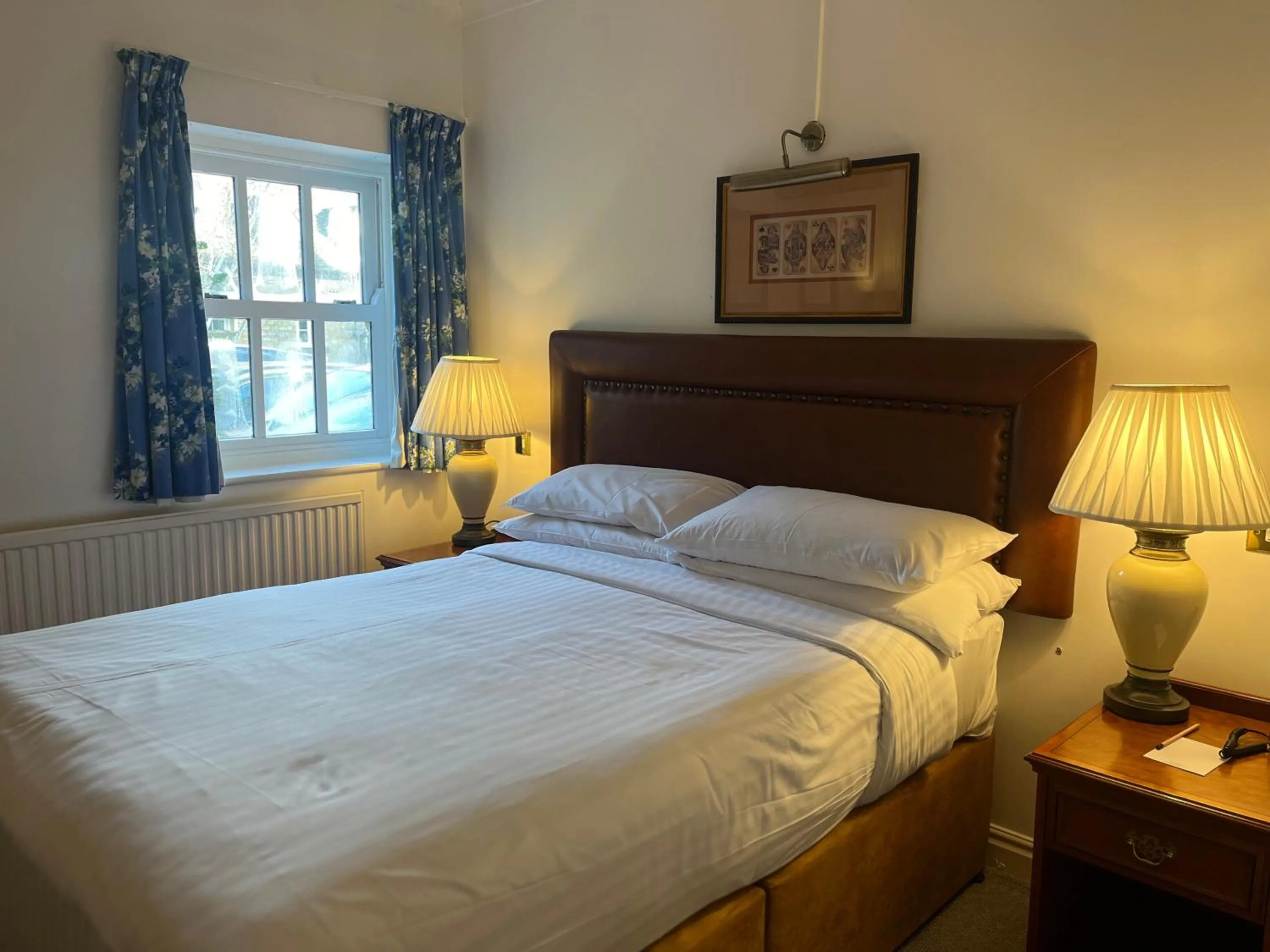 Bed in Noel Arms - "A Bespoke Hotel"