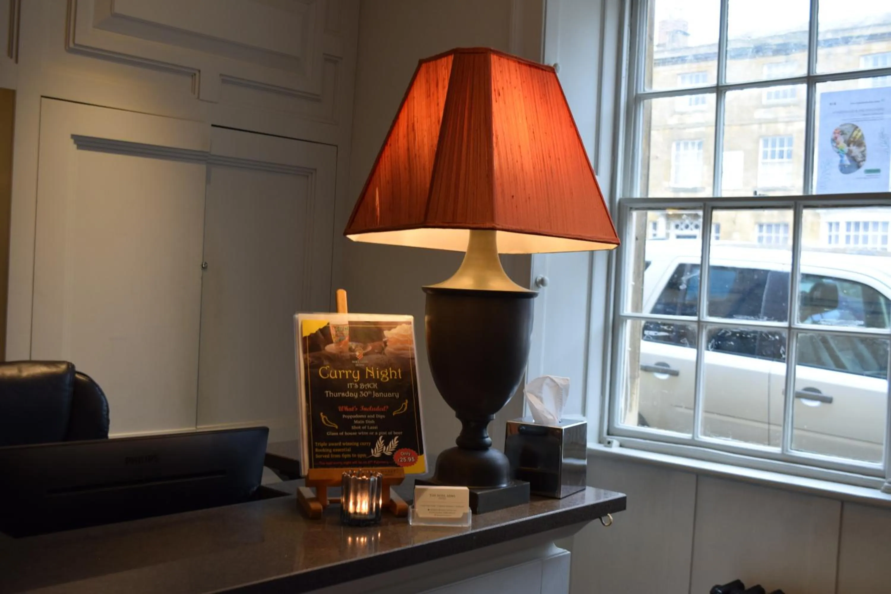 Lobby or reception in Noel Arms - "A Bespoke Hotel"