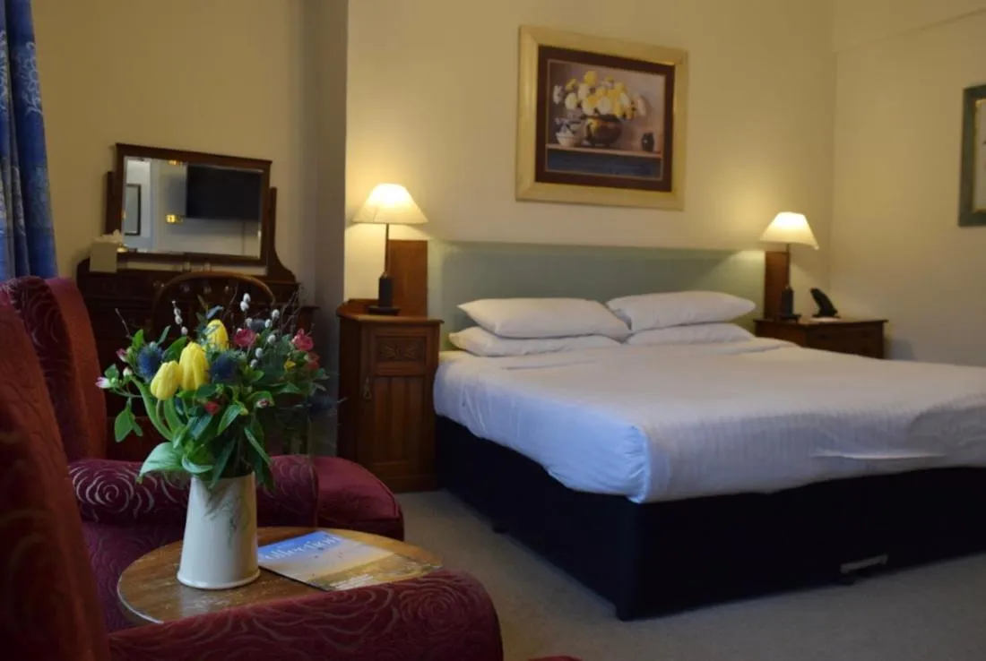 View (from property/room), Bed in Noel Arms - "A Bespoke Hotel"