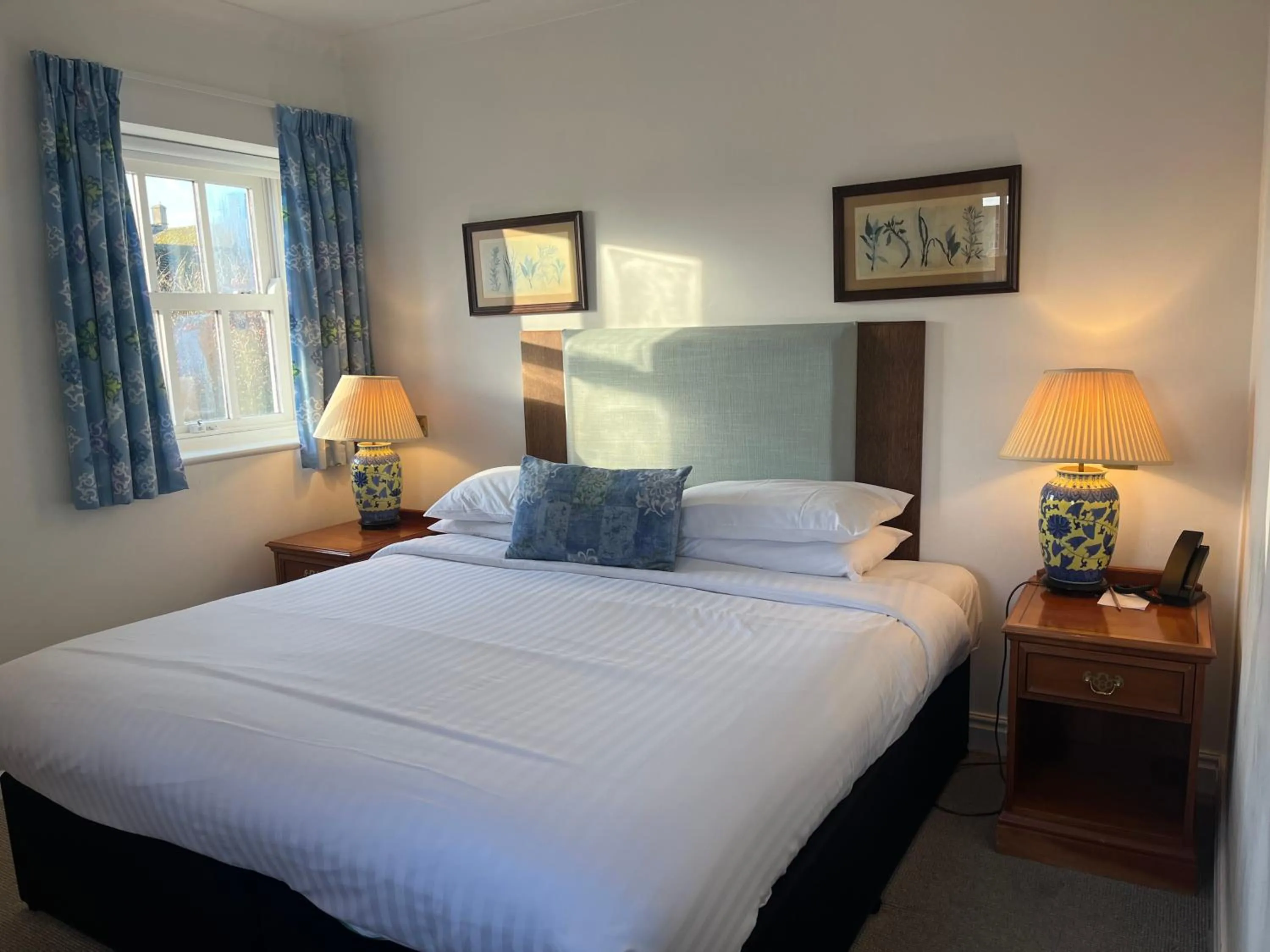 Bed in Noel Arms - "A Bespoke Hotel"