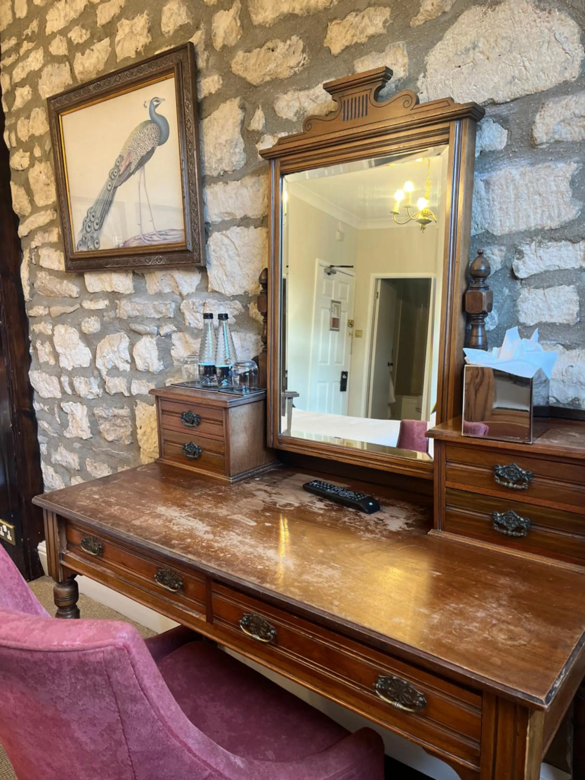 Decorative detail in Noel Arms - "A Bespoke Hotel"