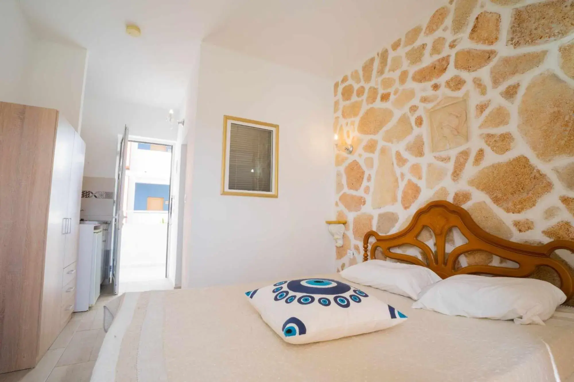 Kitchen or kitchenette, Bed in Farkia Exclusive Studios Kitchen or kitchenette, Bed in Farkia Exclusive Studios