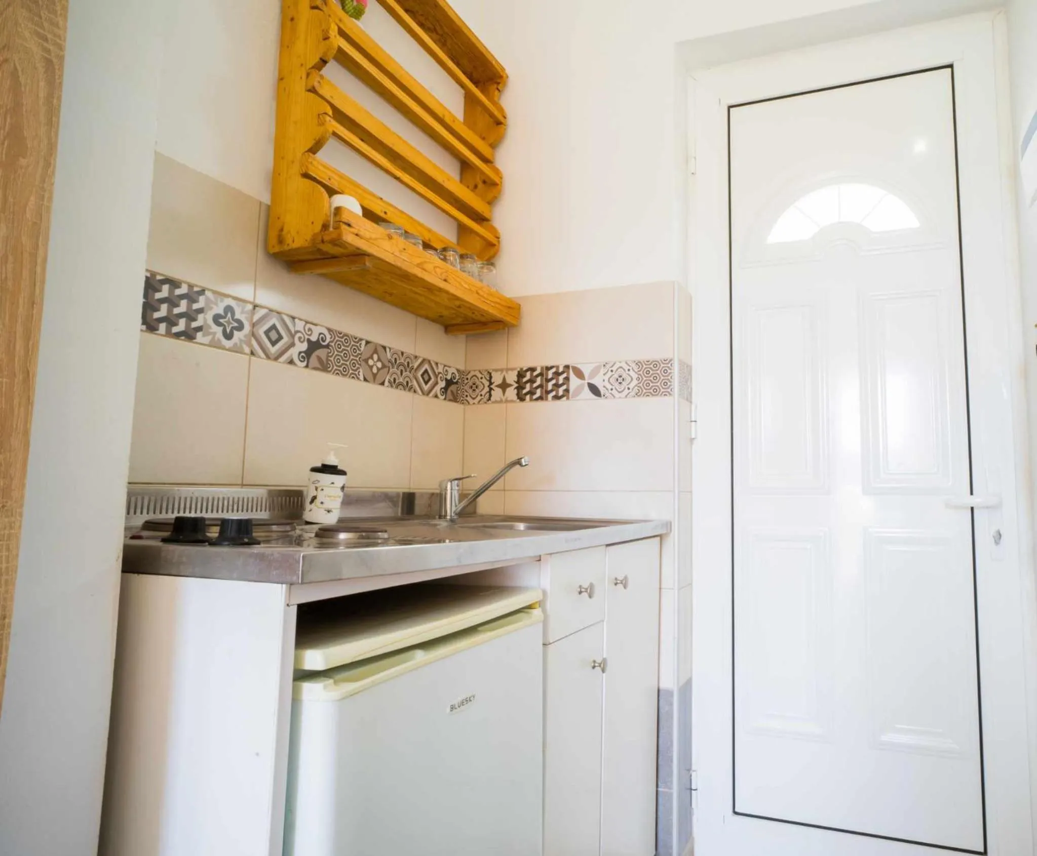 Kitchen or kitchenette in Farkia Exclusive Studios