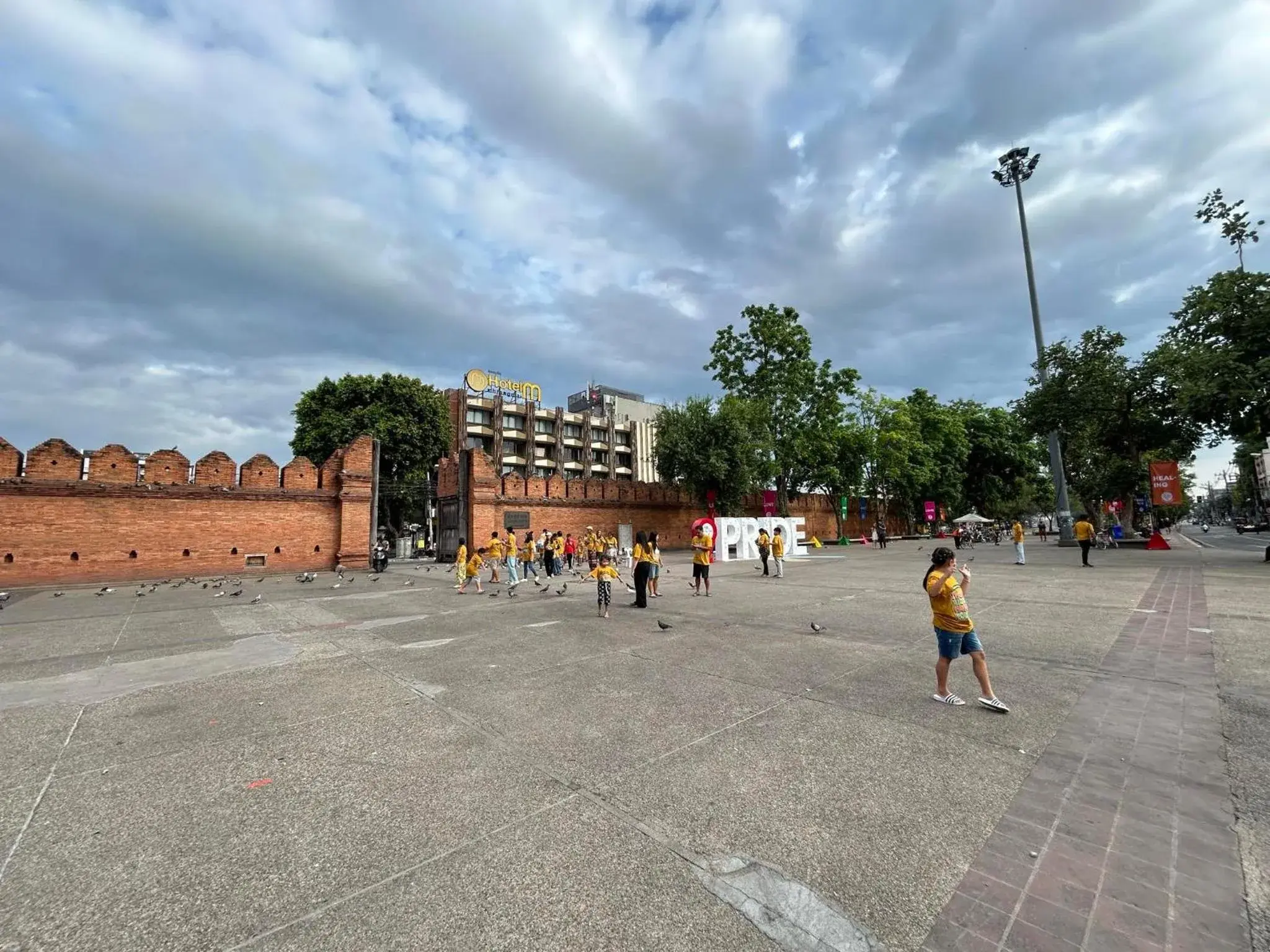 City view in Mi Casa Thaphae Chiang Mai City view in Mi Casa Thaphae Chiang Mai