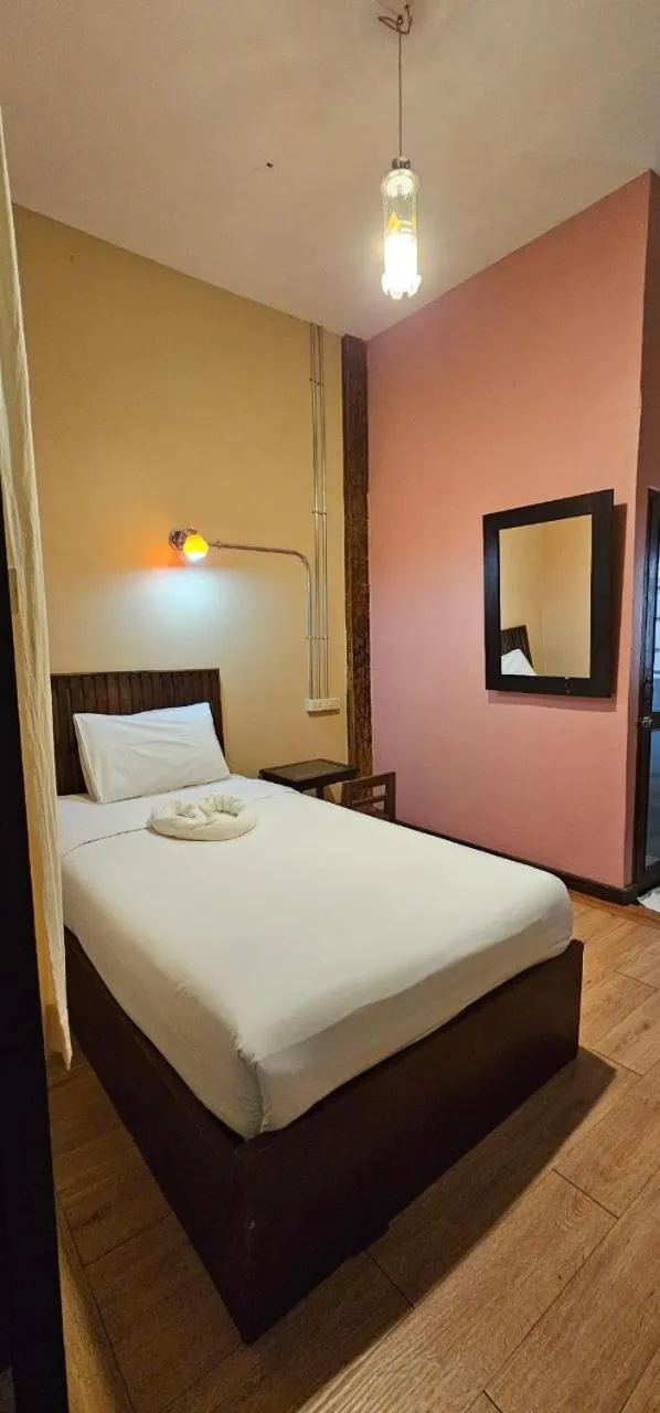 Bed in Mi Casa Thaphae Chiang Mai