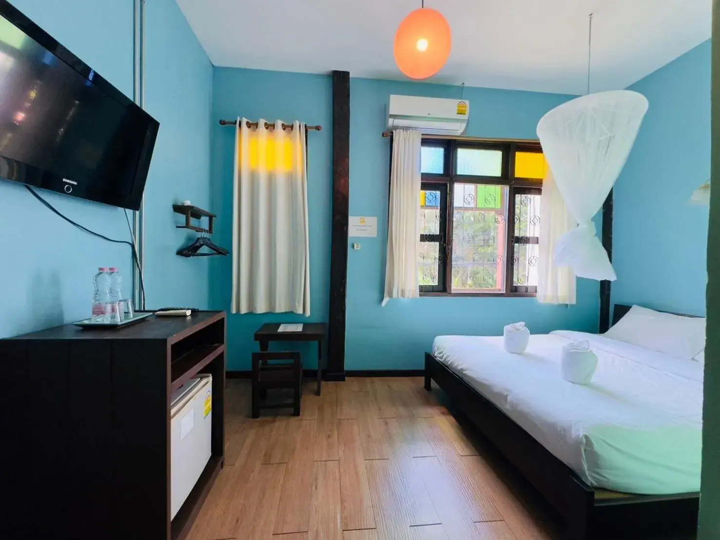 Bed in Mi Casa Thaphae Chiang Mai Bed in Mi Casa Thaphae Chiang Mai