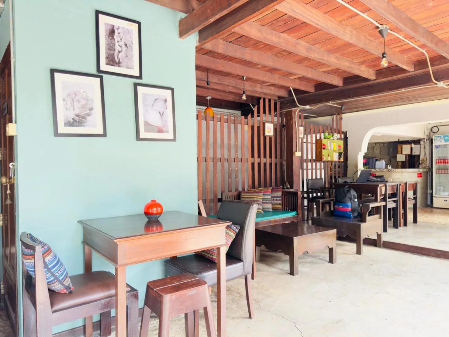 Living room in Mi Casa Thaphae Chiang Mai