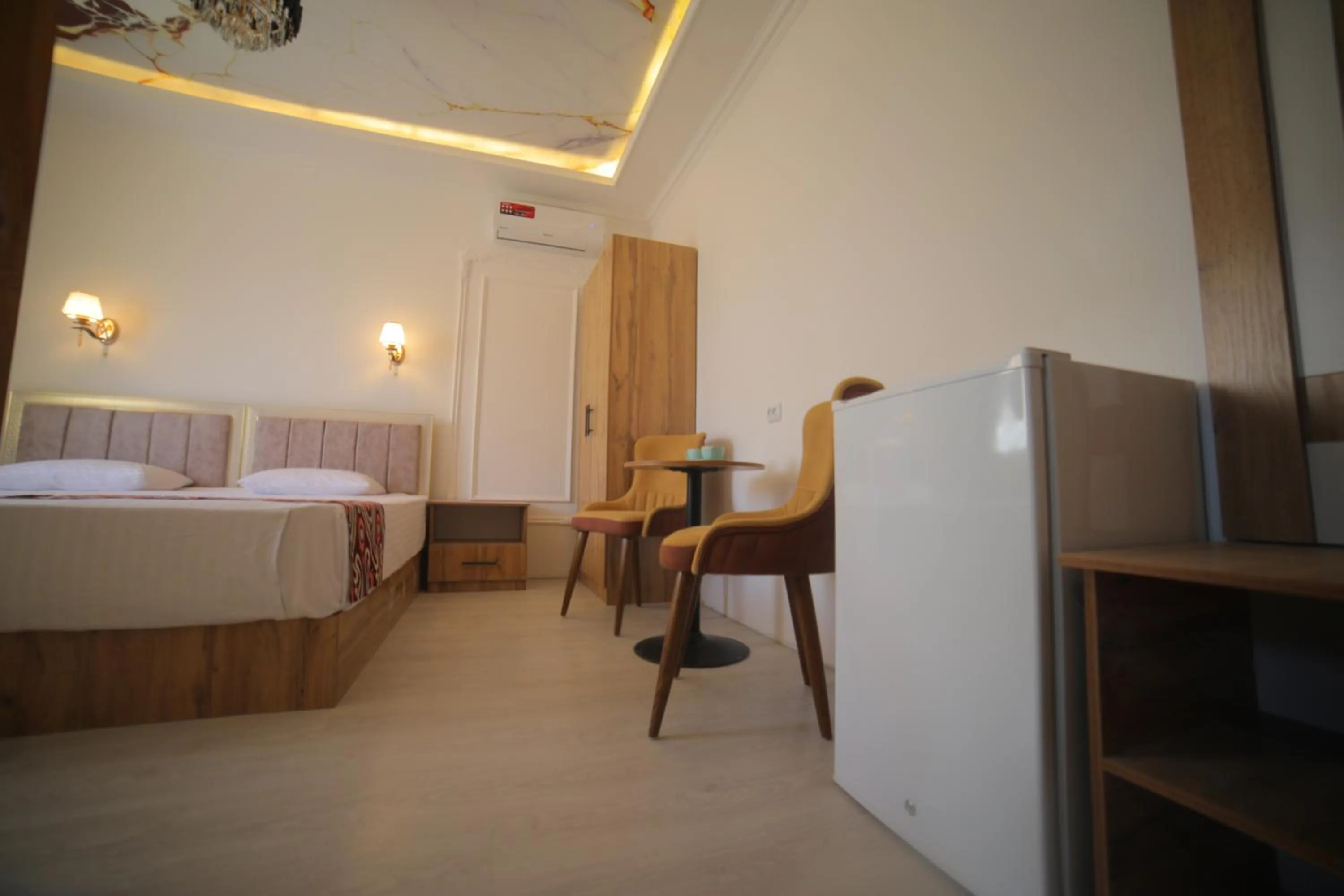 Bed in Annex Hotel Khiva